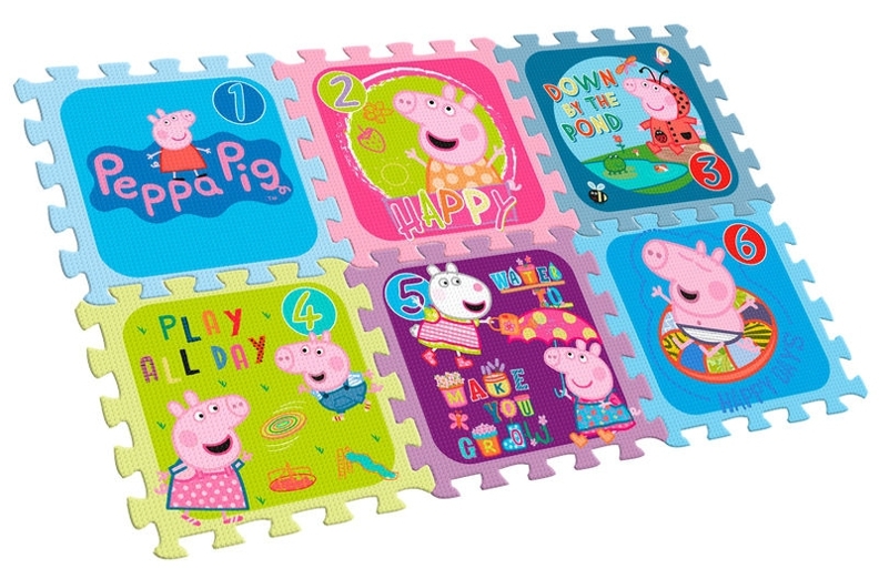 Pěnové puzzle Prasátko Peppa Pig