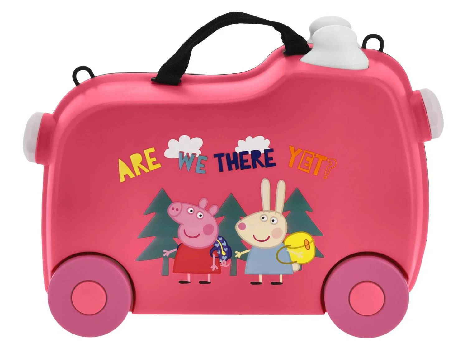 Cestovní jezdící kufr Prasátko Peppa