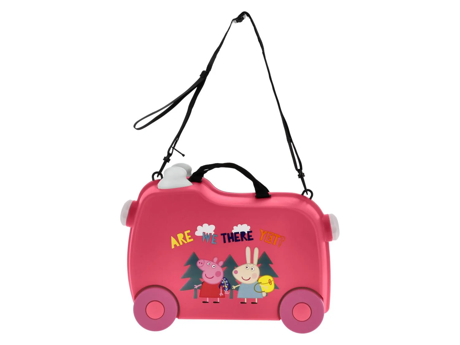 Cestovní jezdící kufr Prasátko Peppa