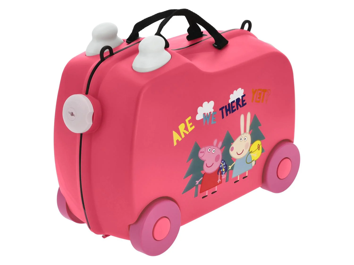 Cestovní jezdící kufr Prasátko Peppa