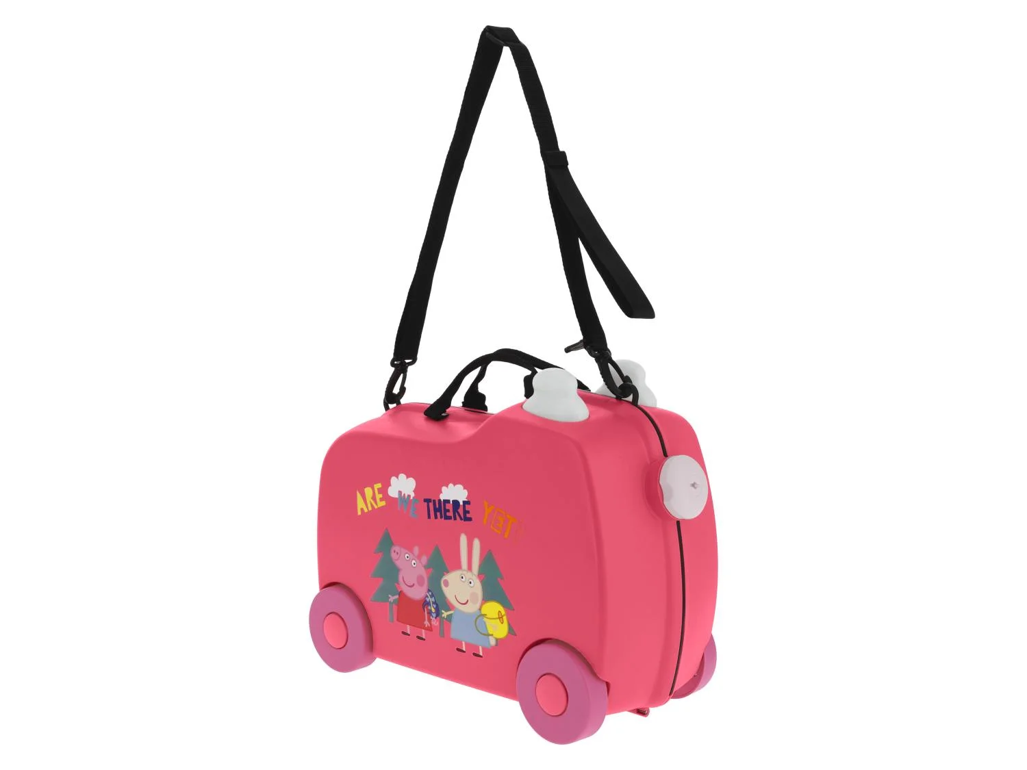 Cestovní jezdící kufr Prasátko Peppa