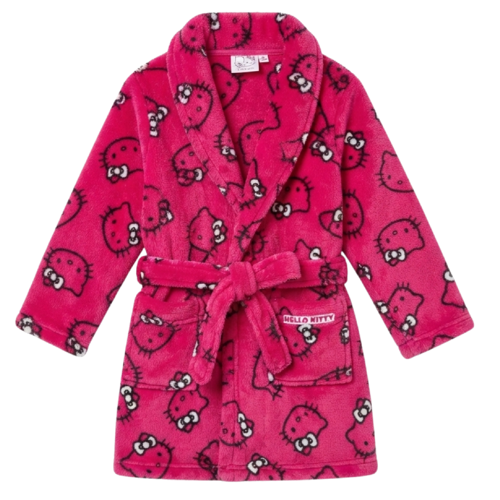 Župan Hello Kitty malinový
