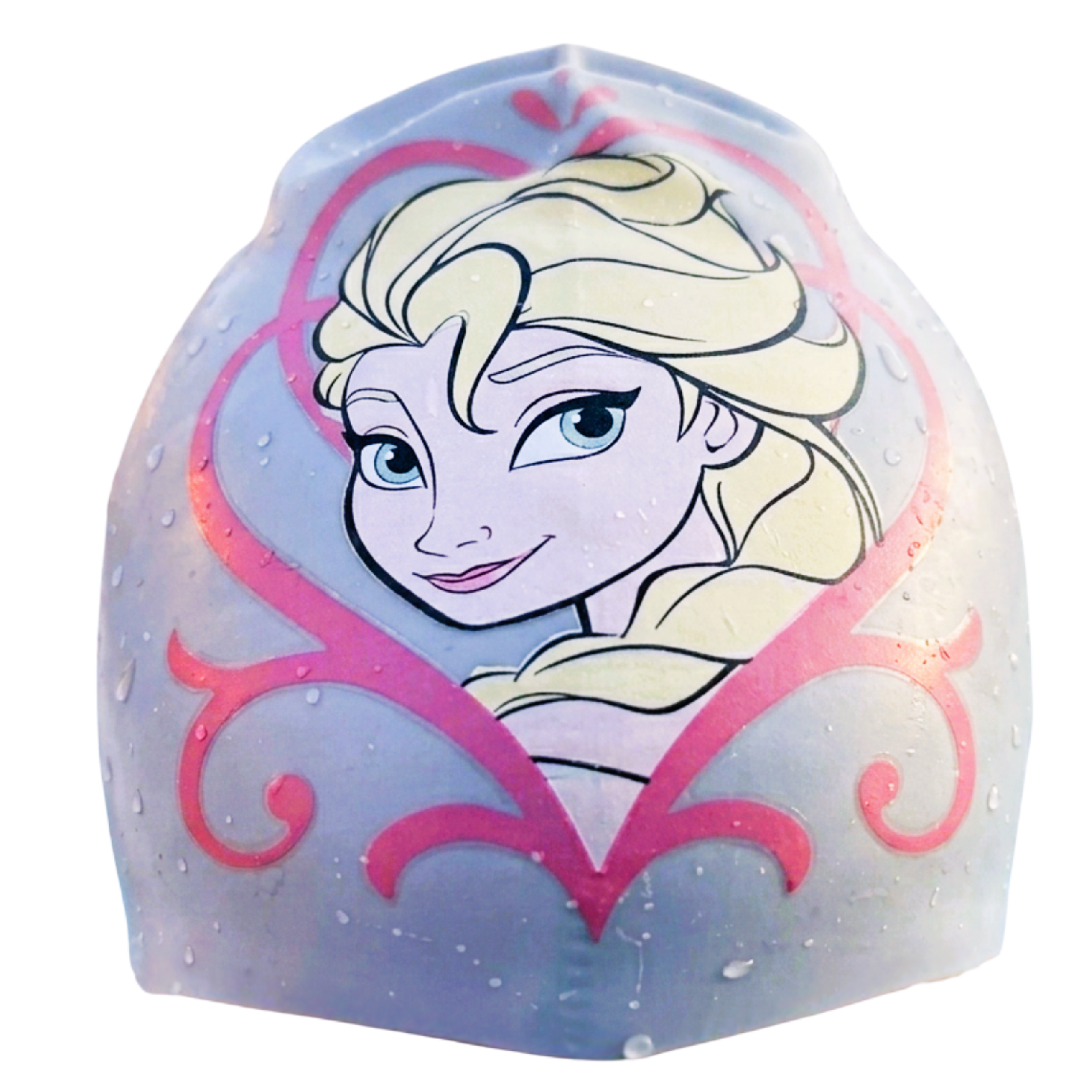 Silikonová plavecká čepice Frozen – Elsa