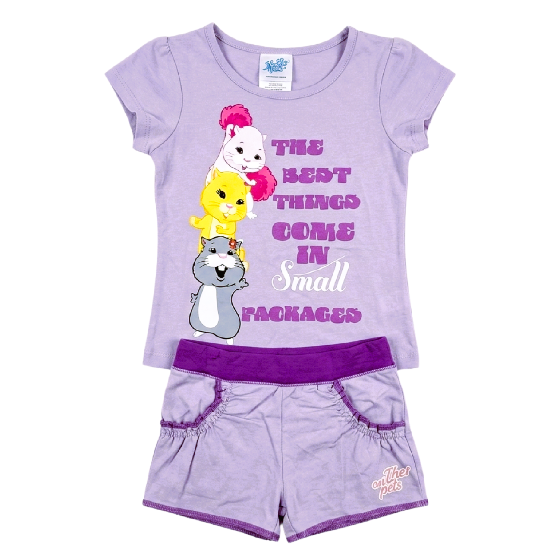 Komplet tričko a kraťasy Zhu Zhu Pets
