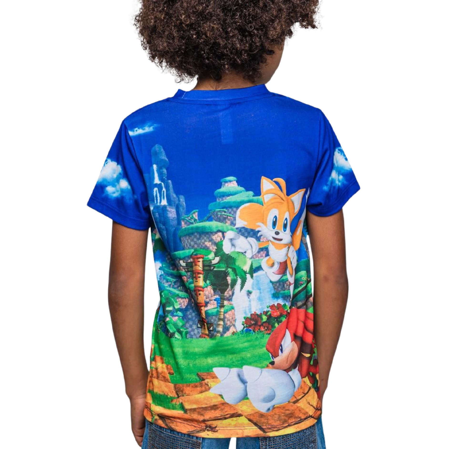 Tričko Sonic modré