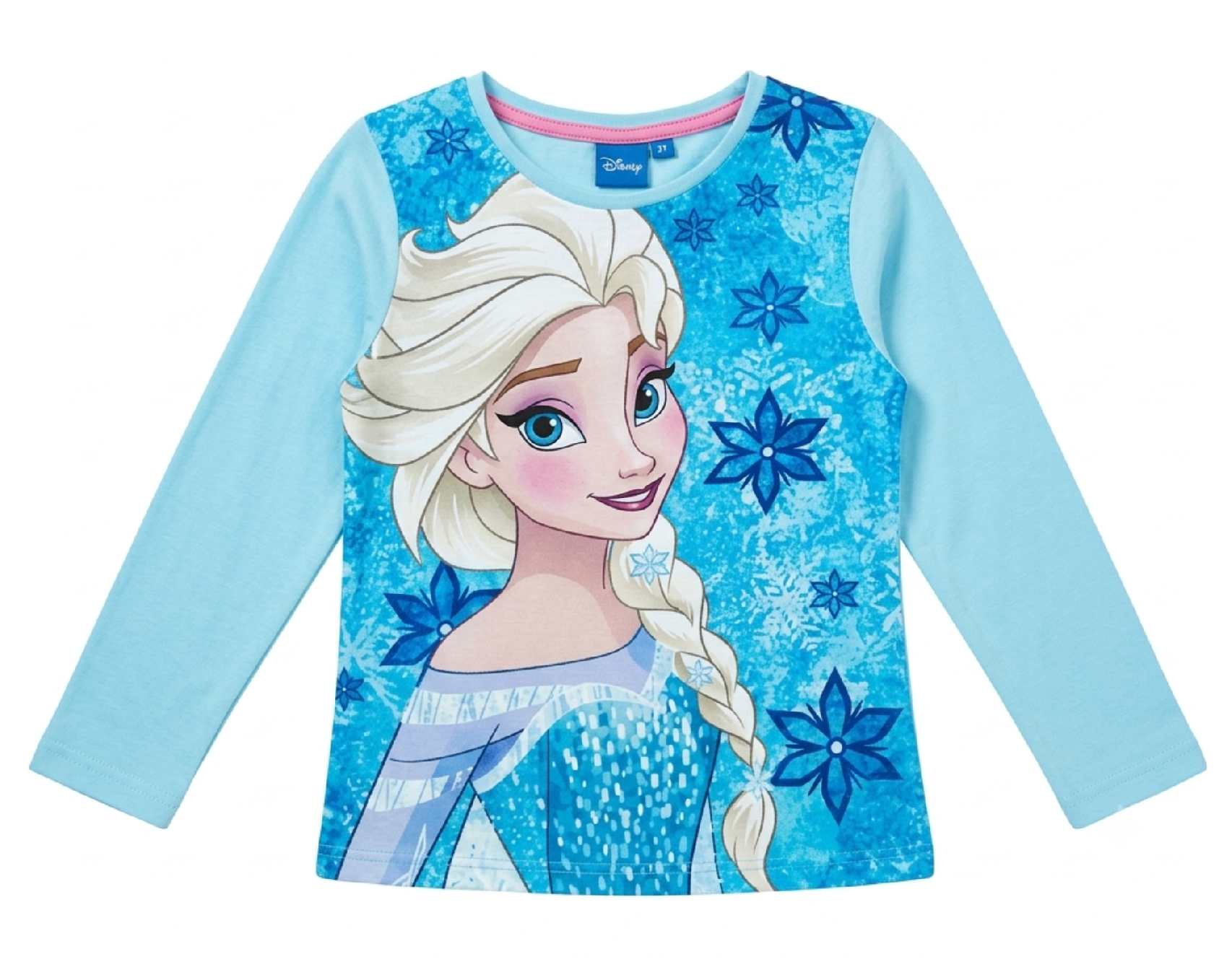 Triko Frozen tyrkysové