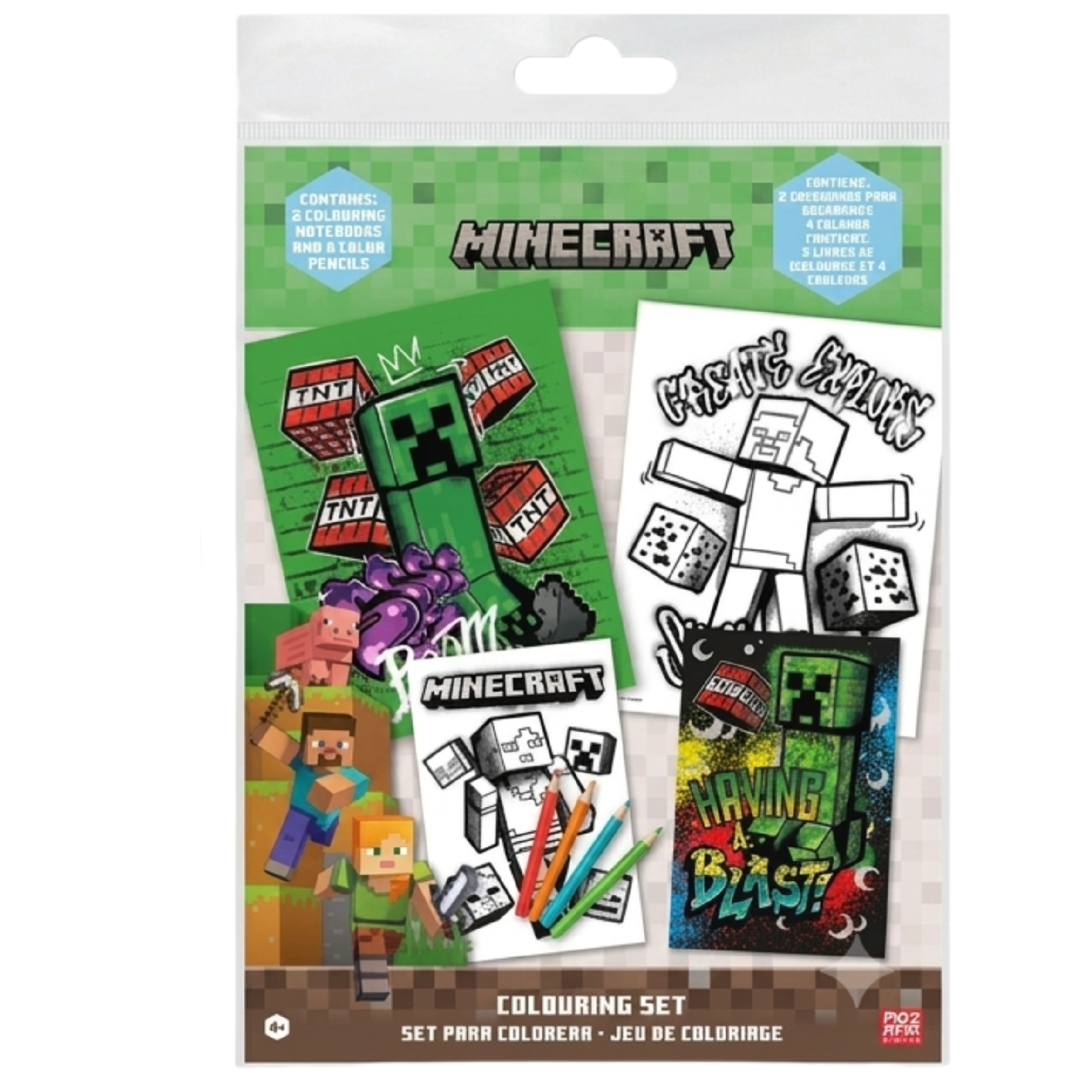 Kreativní omalovánková sada Minecraft