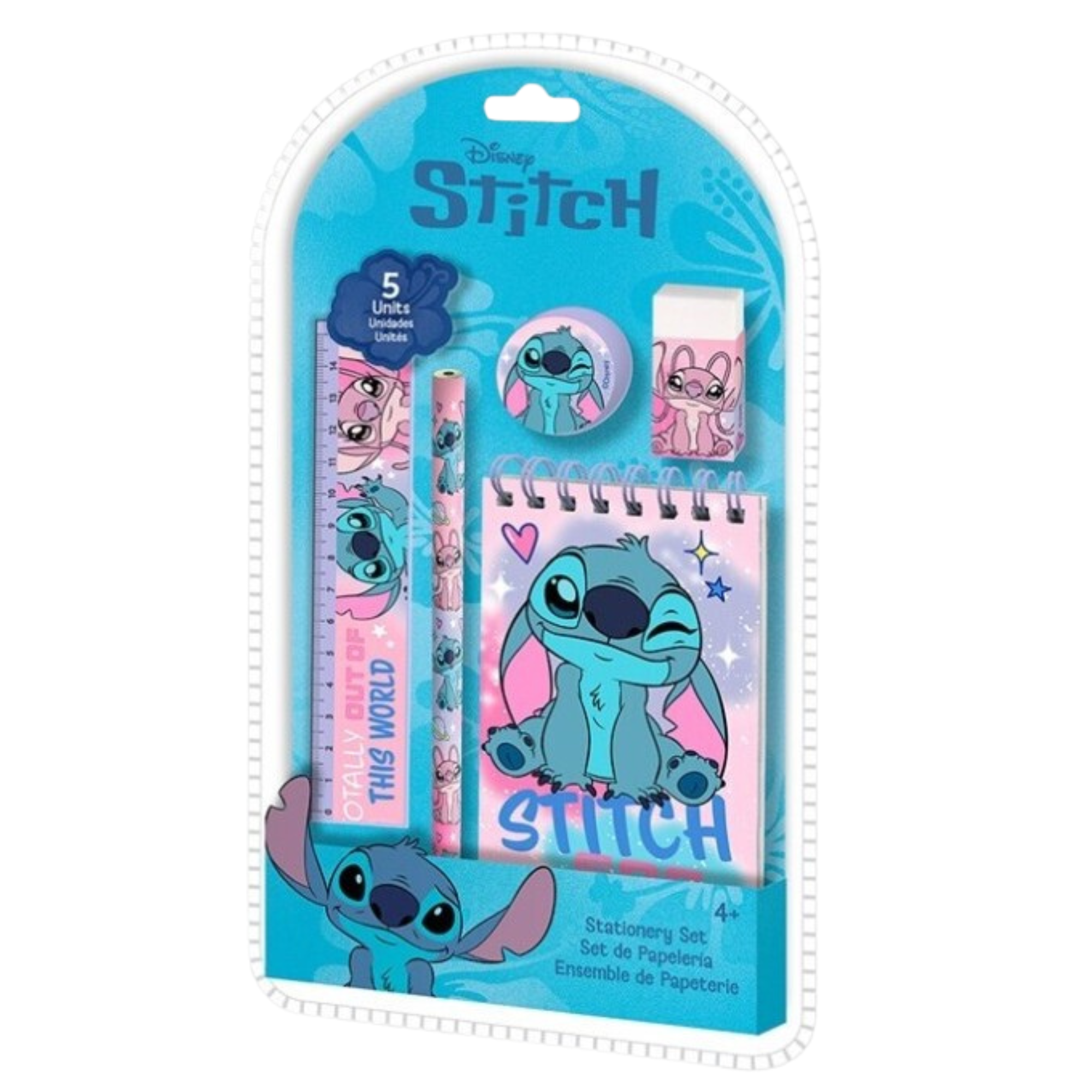 Školní sada Stitch – 5 kusů
