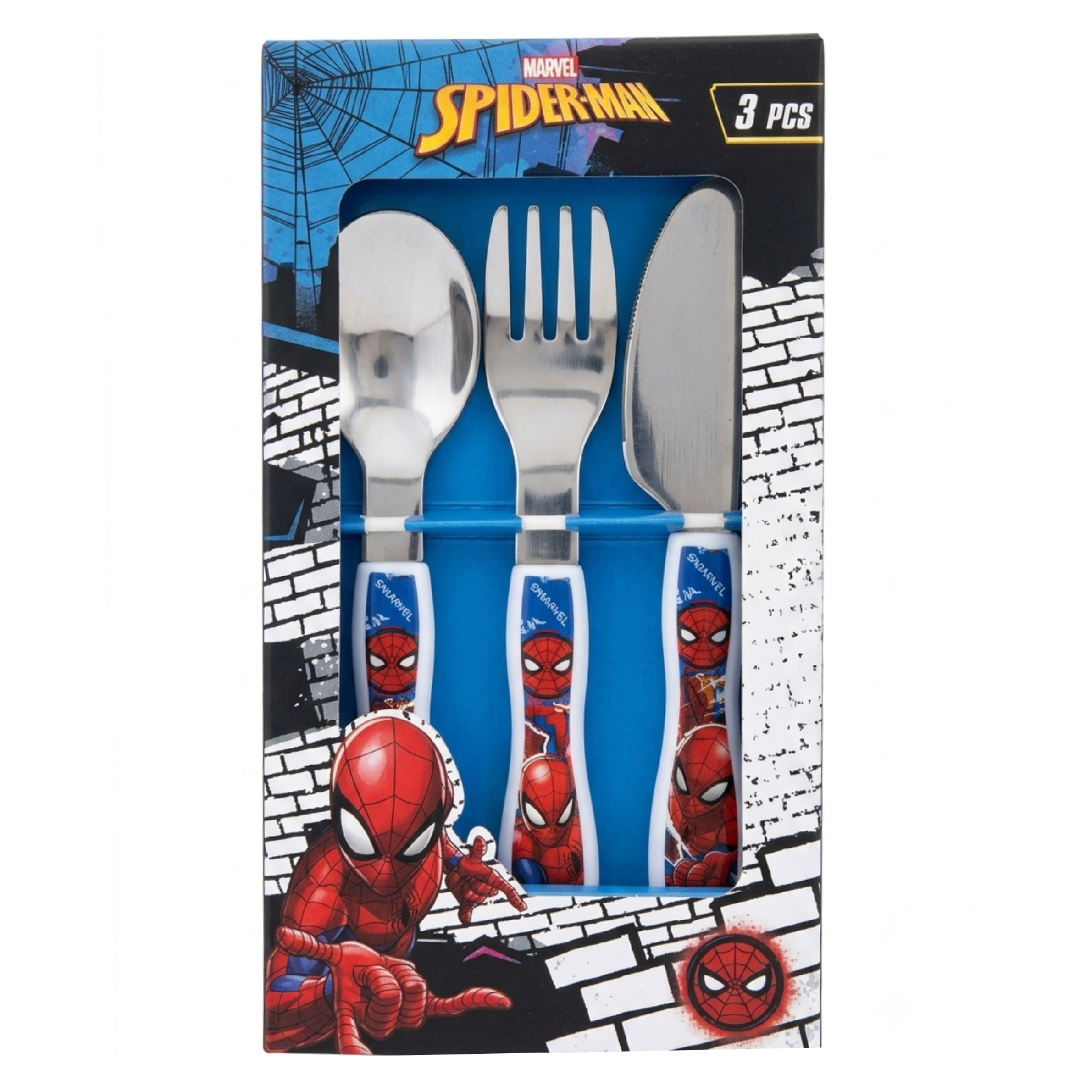 3dílná sada příborů Spider-Man
