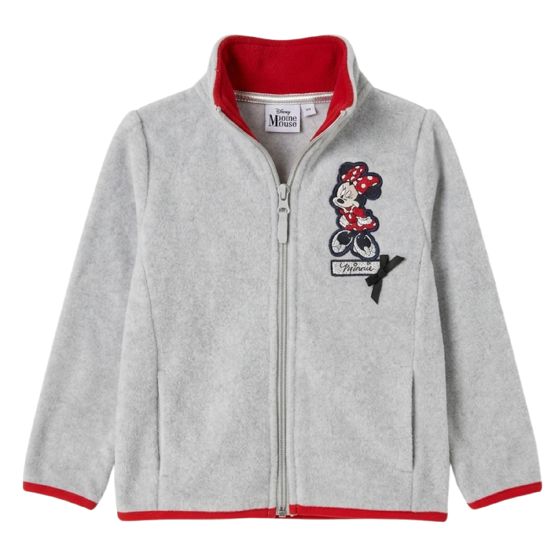 Fleecová mikina Minnie Mouse šedá