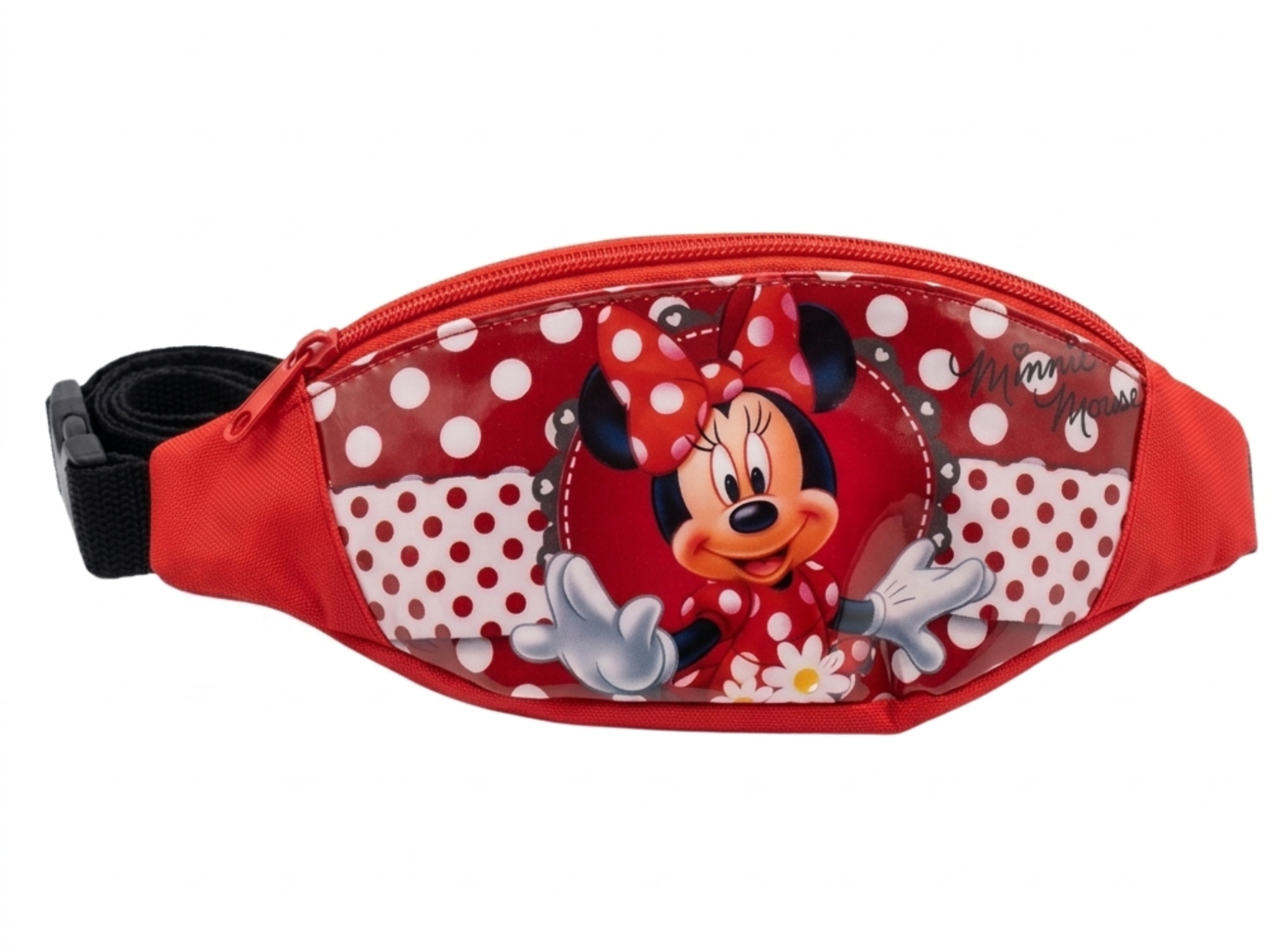 Ledvinka Minnie Mouse červená