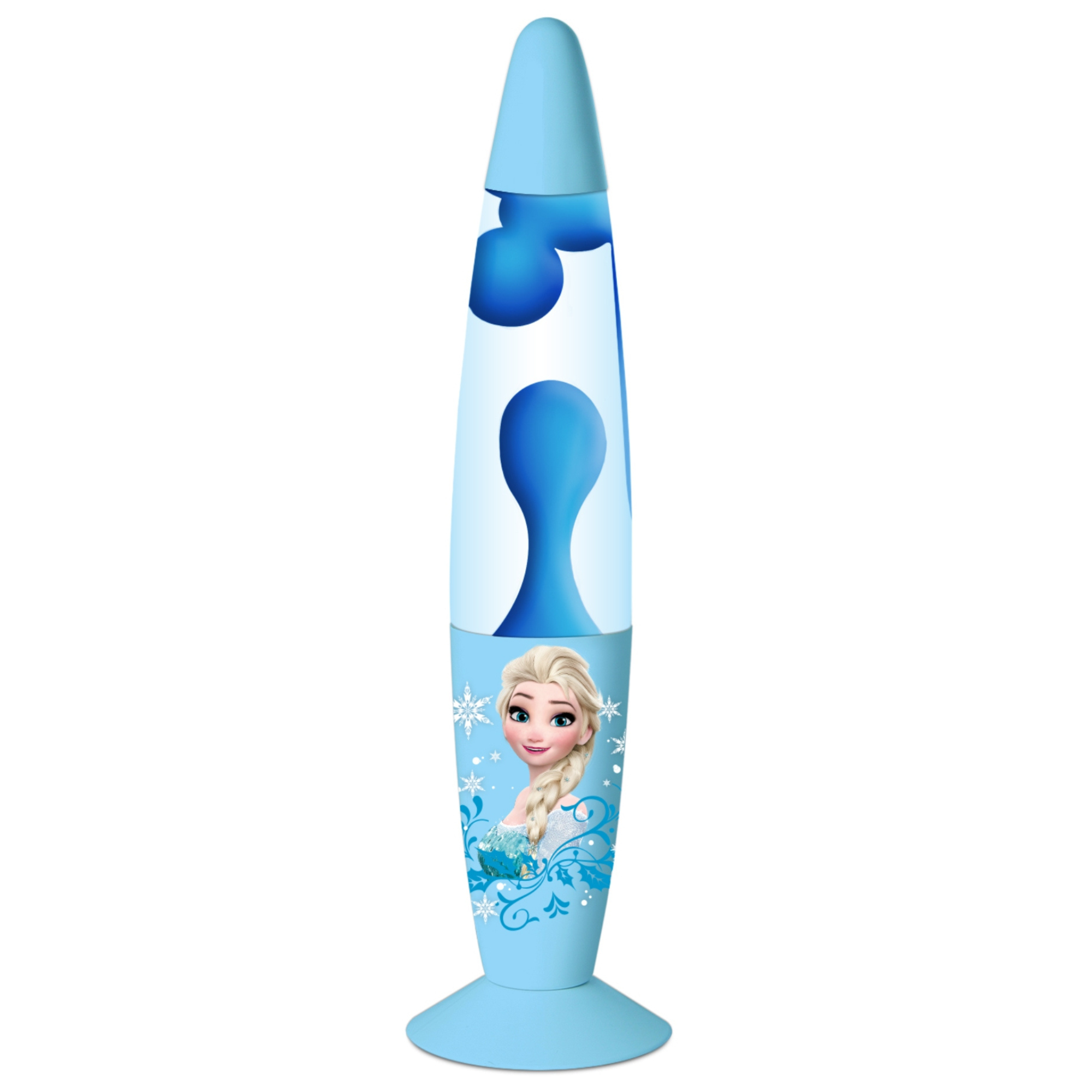 Lávová lampa Frozen – Elsa modrá 34 cm