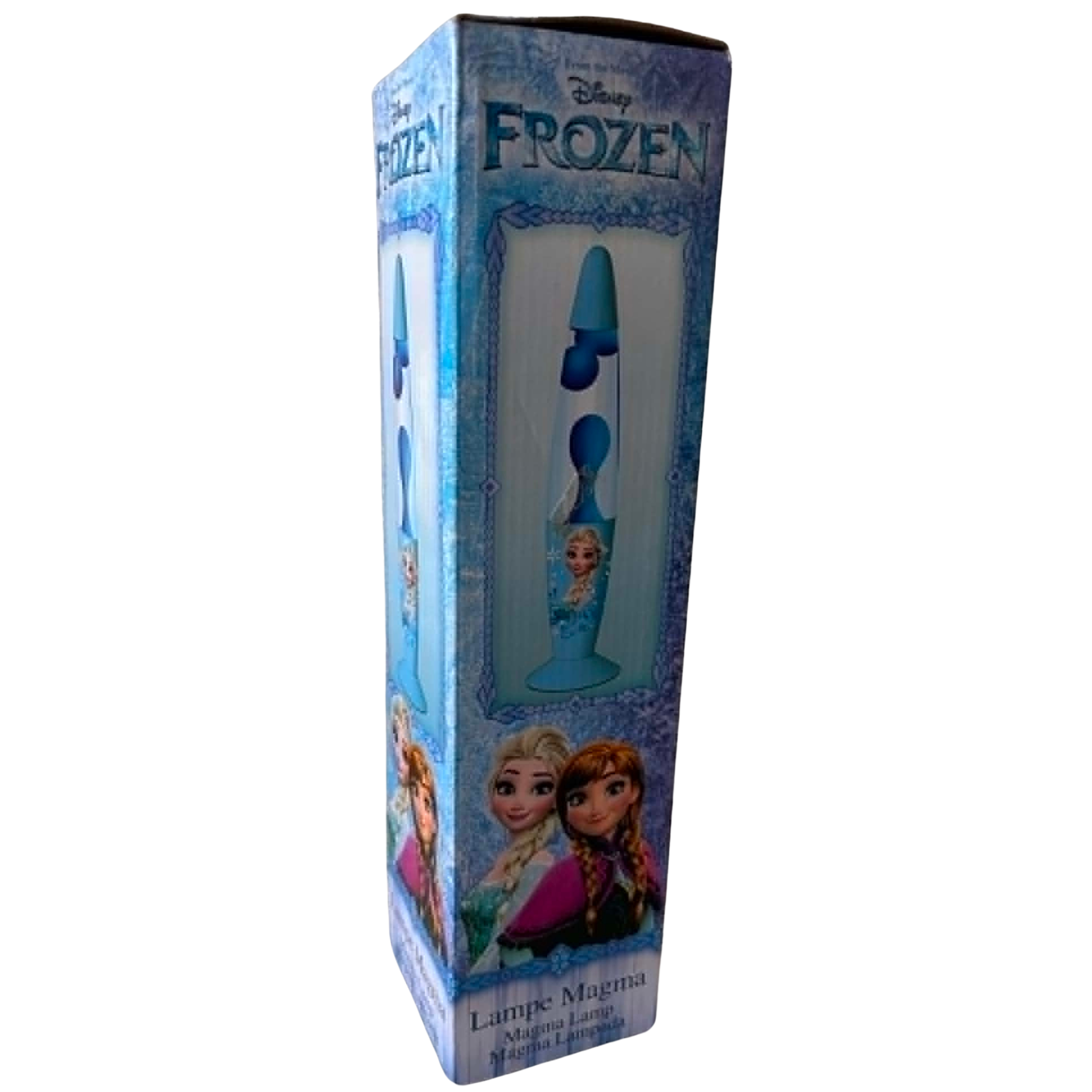 Lávová lampa Frozen – Elsa modrá 34 cm