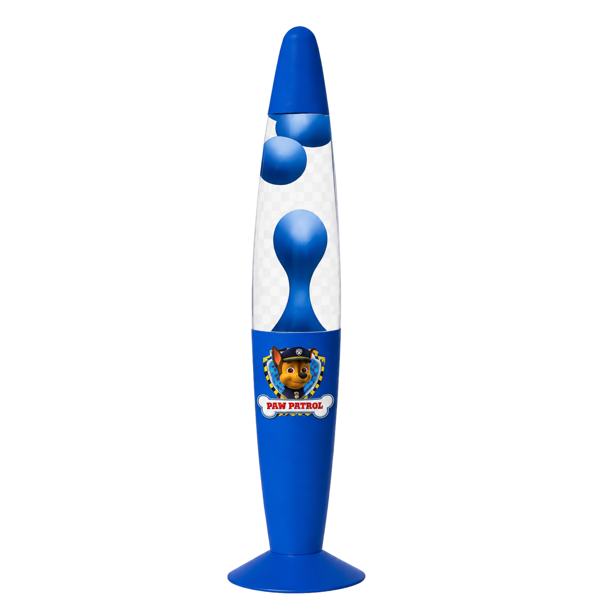 Lávová lampa Tlapková patrola – modrá 34 cm