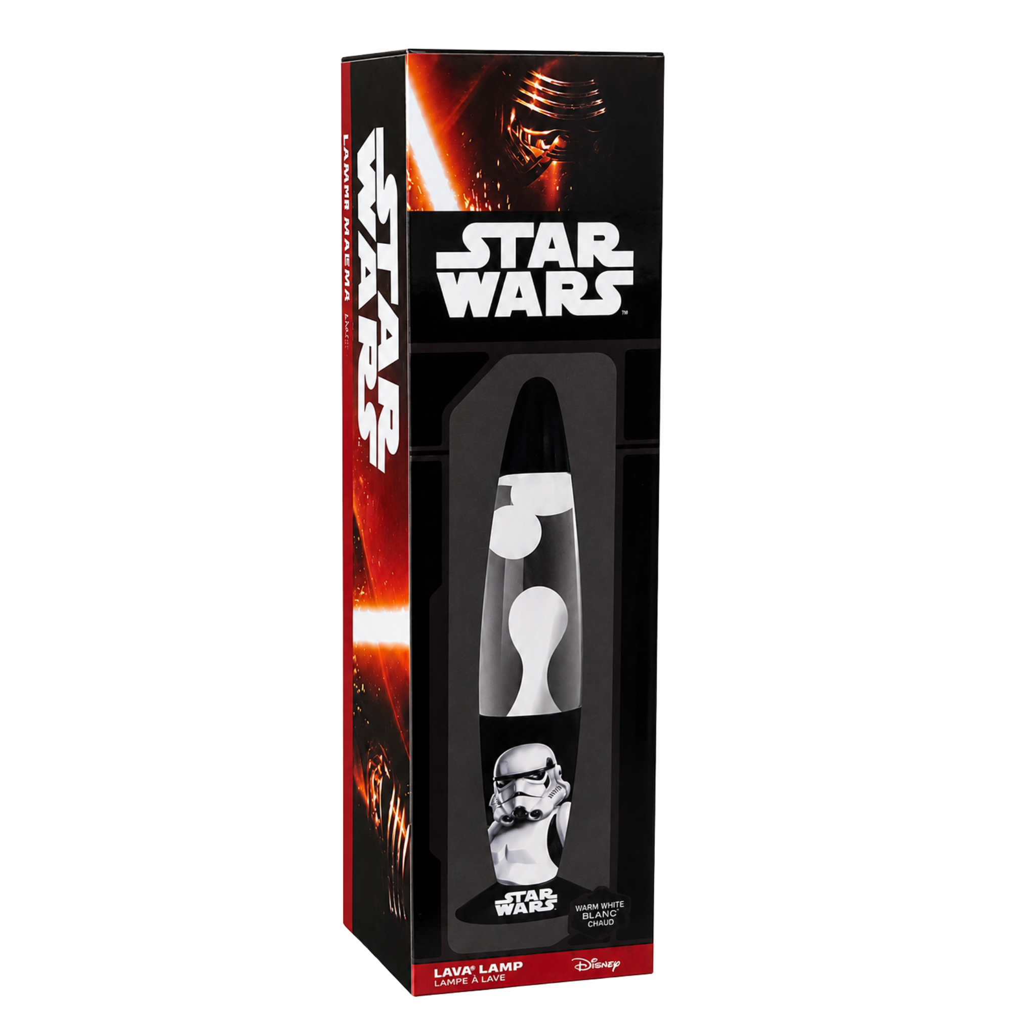 Lávová lampa Star Wars Stormtrooper – černá 34 cm