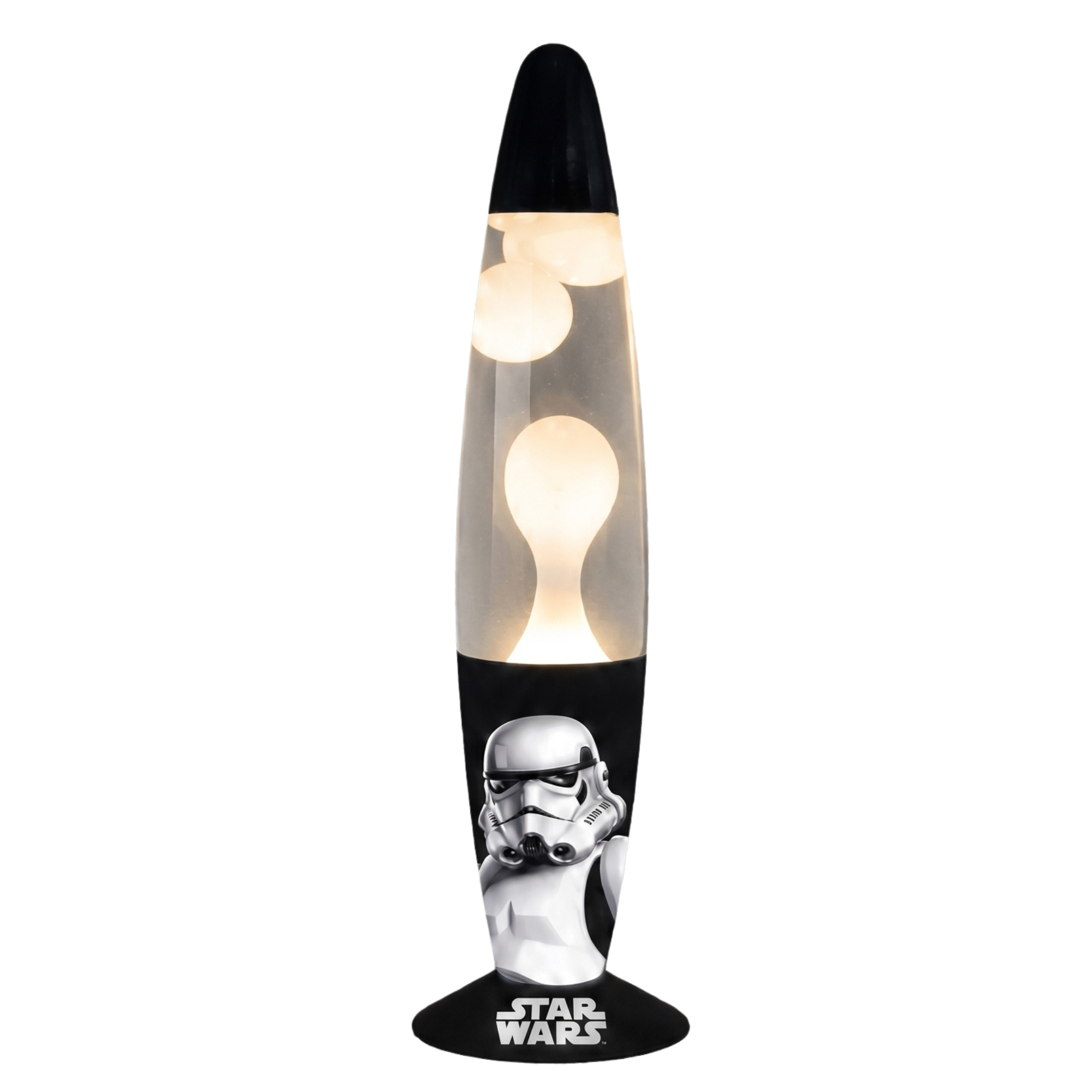 Lávová lampa Star Wars Stormtrooper – černá 34 cm