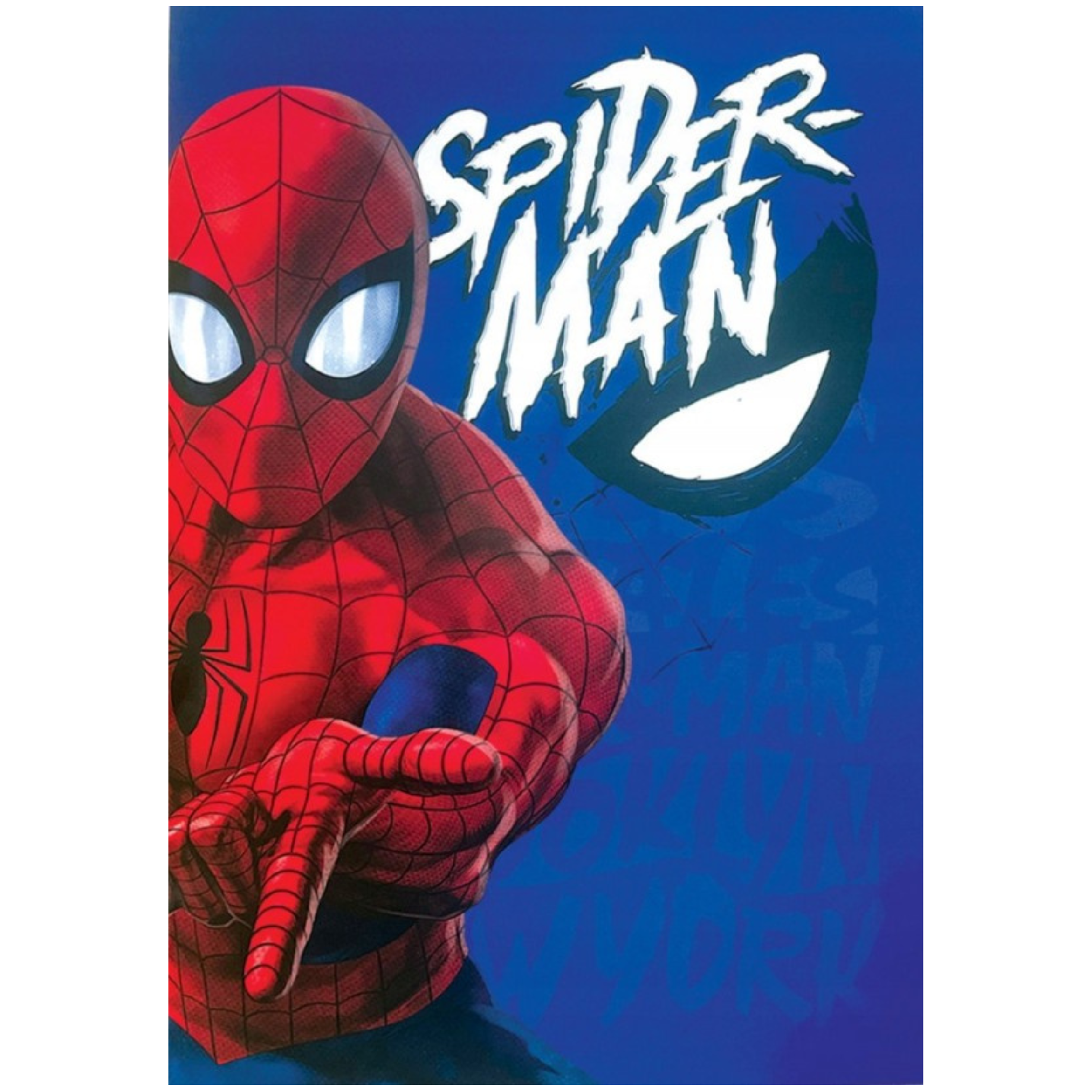 Linkovaný sešit Spider-Man B5 modrý