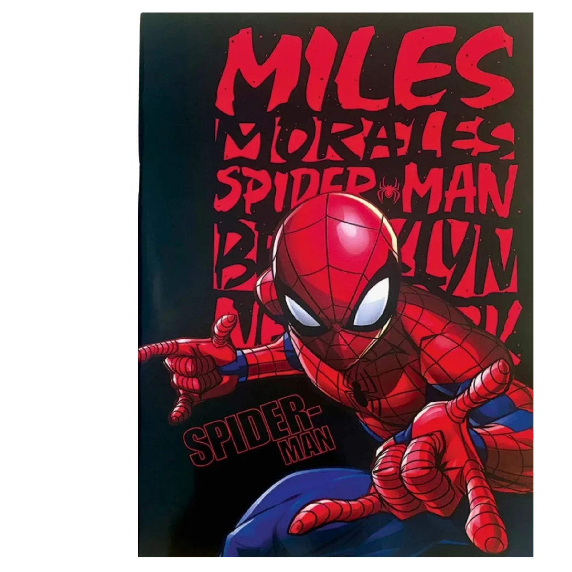 Linkovaný sešit Spider-Man B5 černý