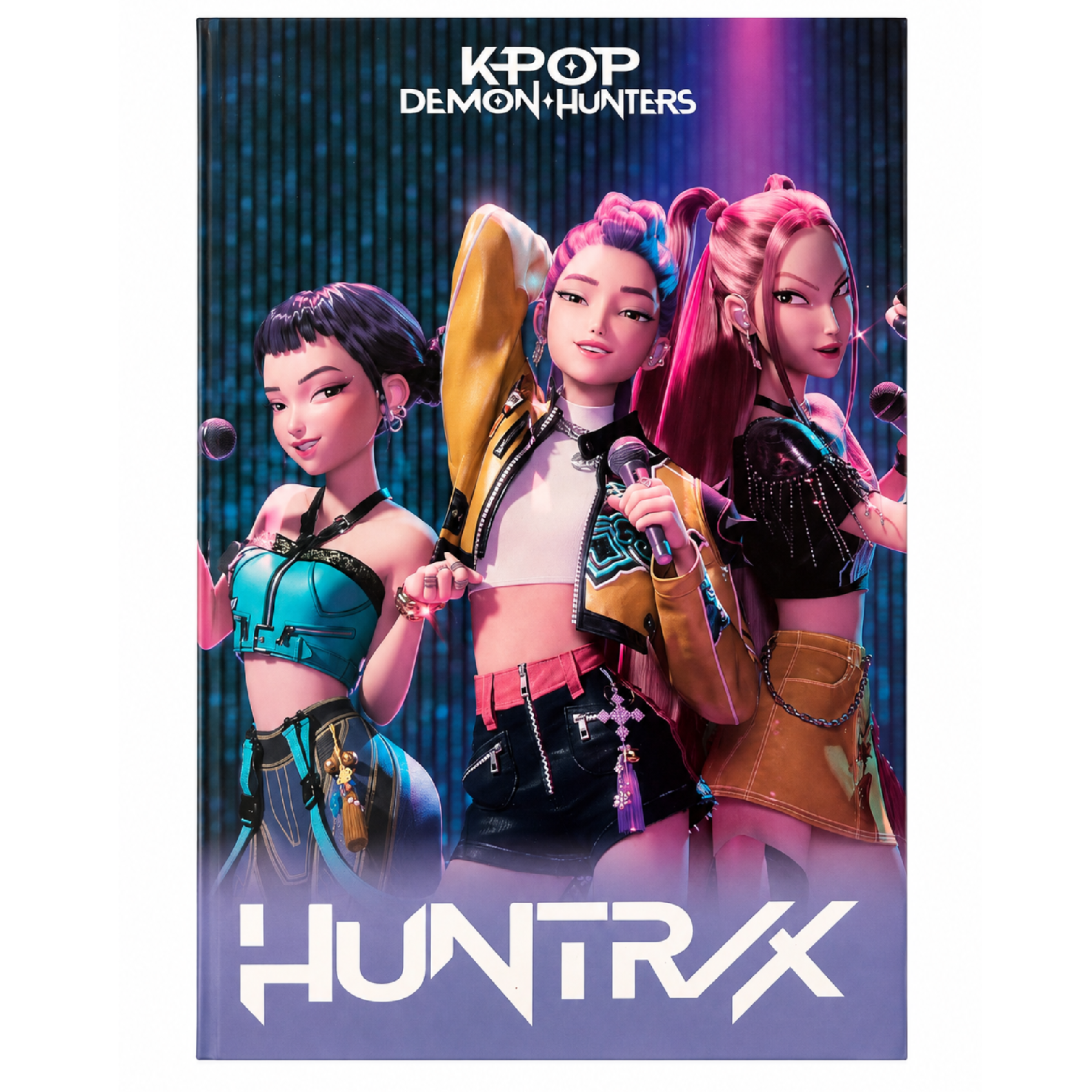 Linkovaný sešit KPop Demon Hunters A4 - Huntrix