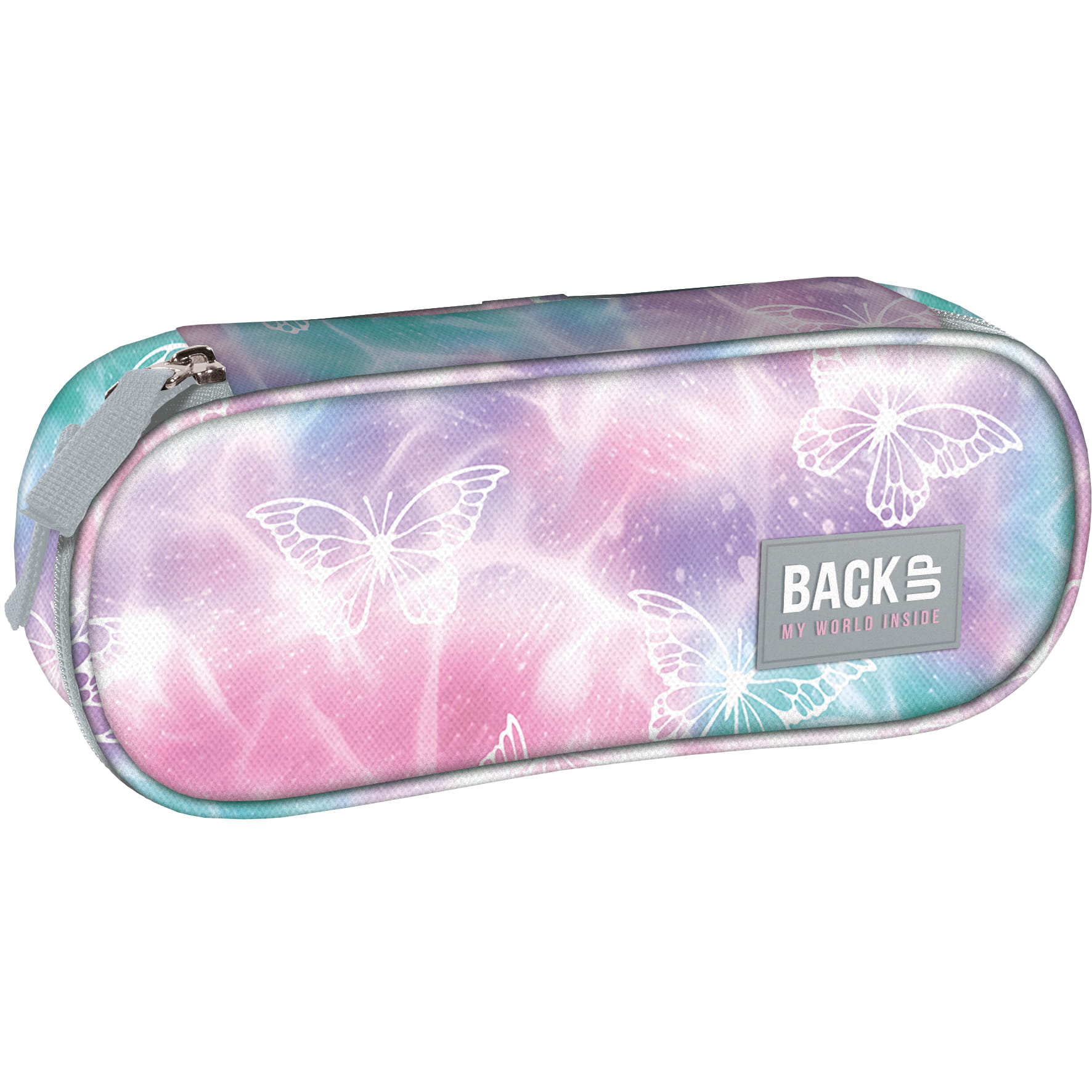 Zvýhodněný školní set BackUP Pastel Magic 2v1 – batoh 24 l a etue penál