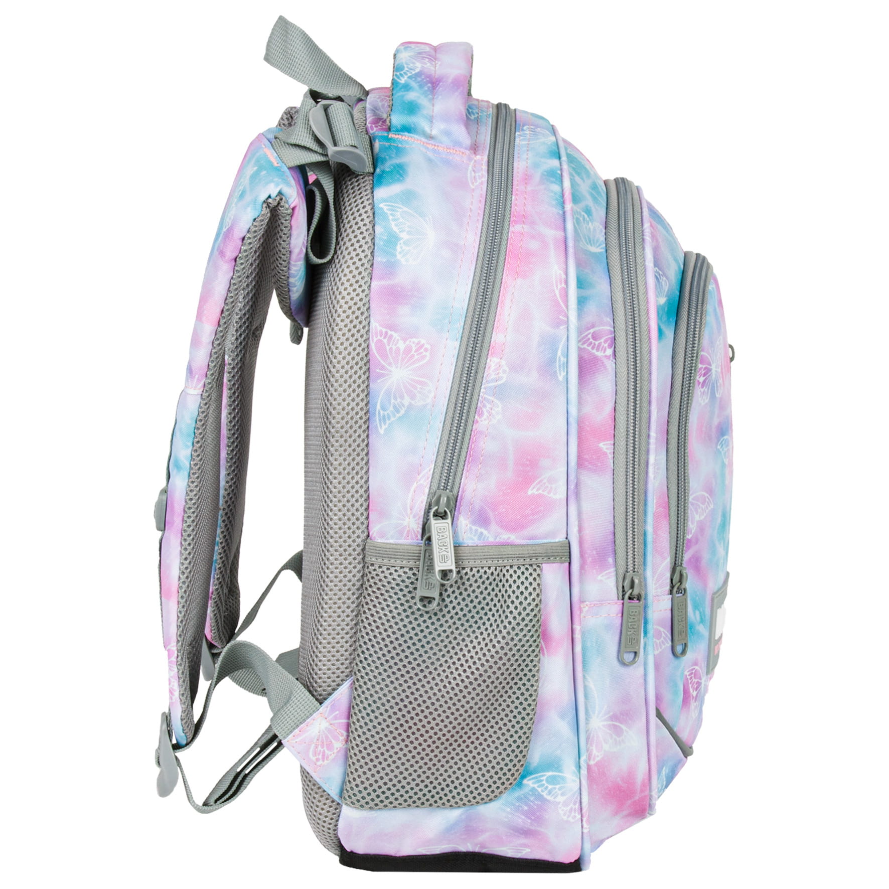 Zvýhodněný školní set BackUP Pastel Magic 2v1 – batoh 24 l a etue penál