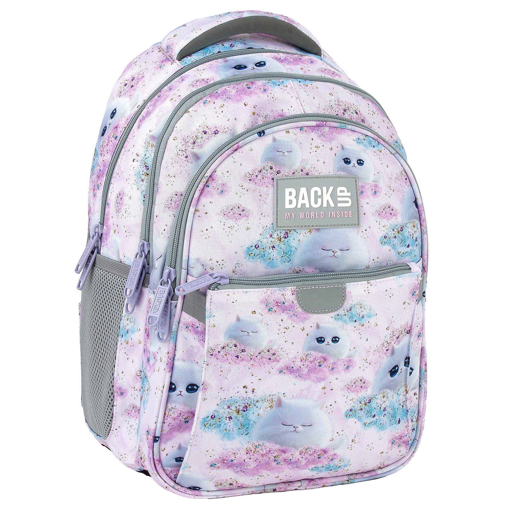 Zvýhodněný školní set BackUP Dreamy 2v1 – batoh 26 l a vak