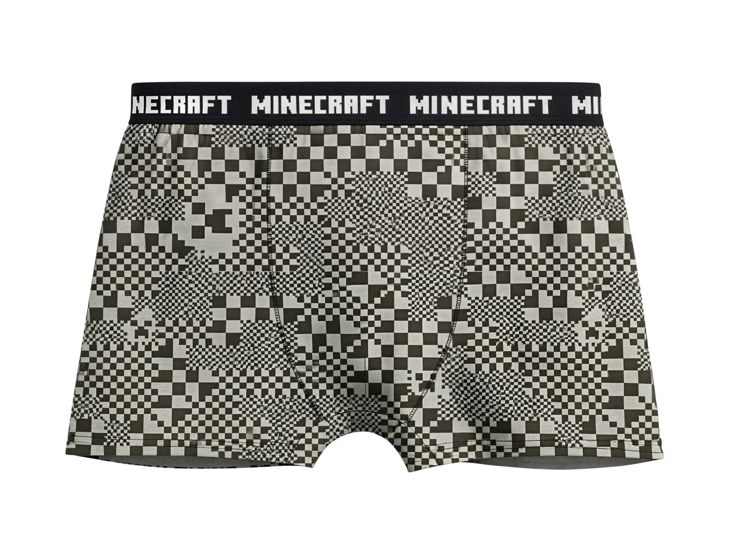 Duopack boxerky Minecraft zeleno-šedé
