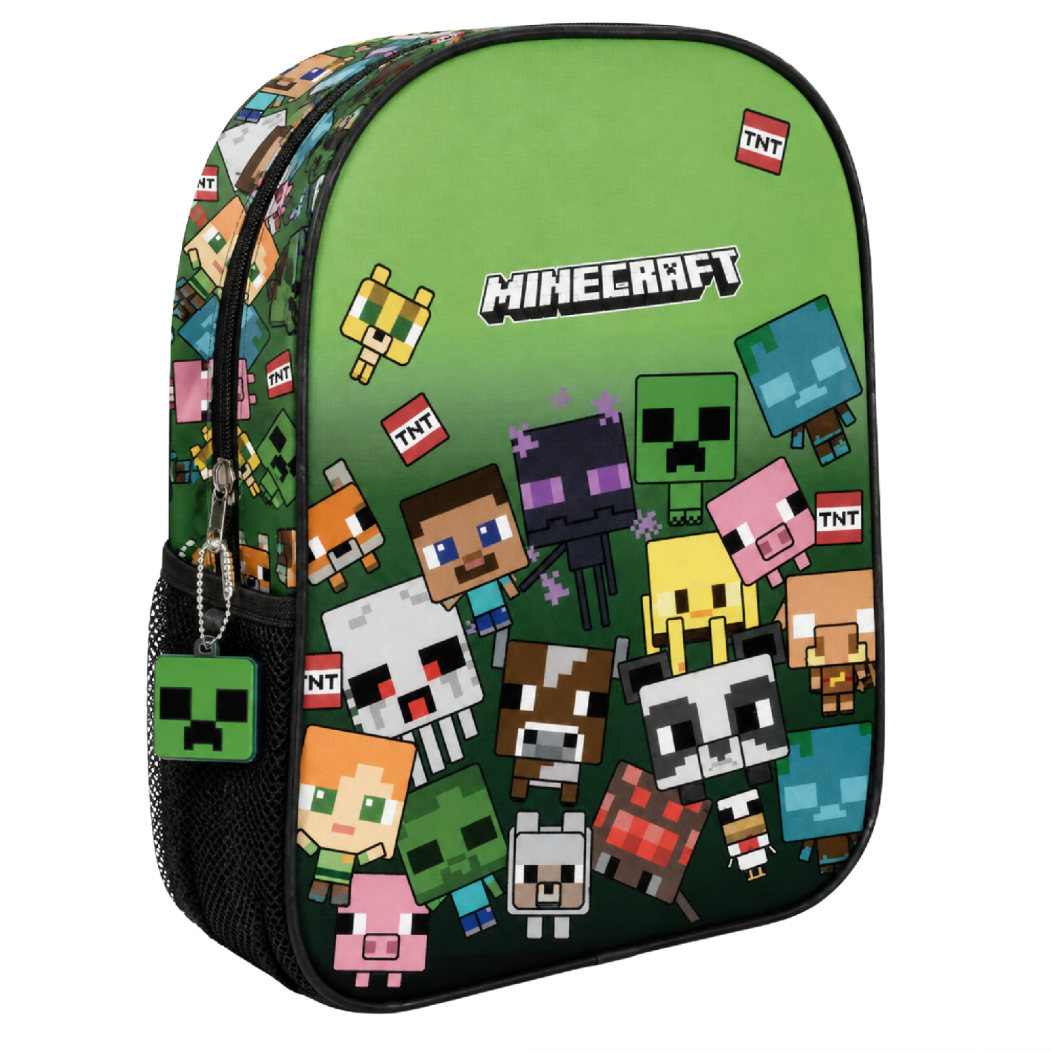 Batoh Minecraft - zelený 30 cm