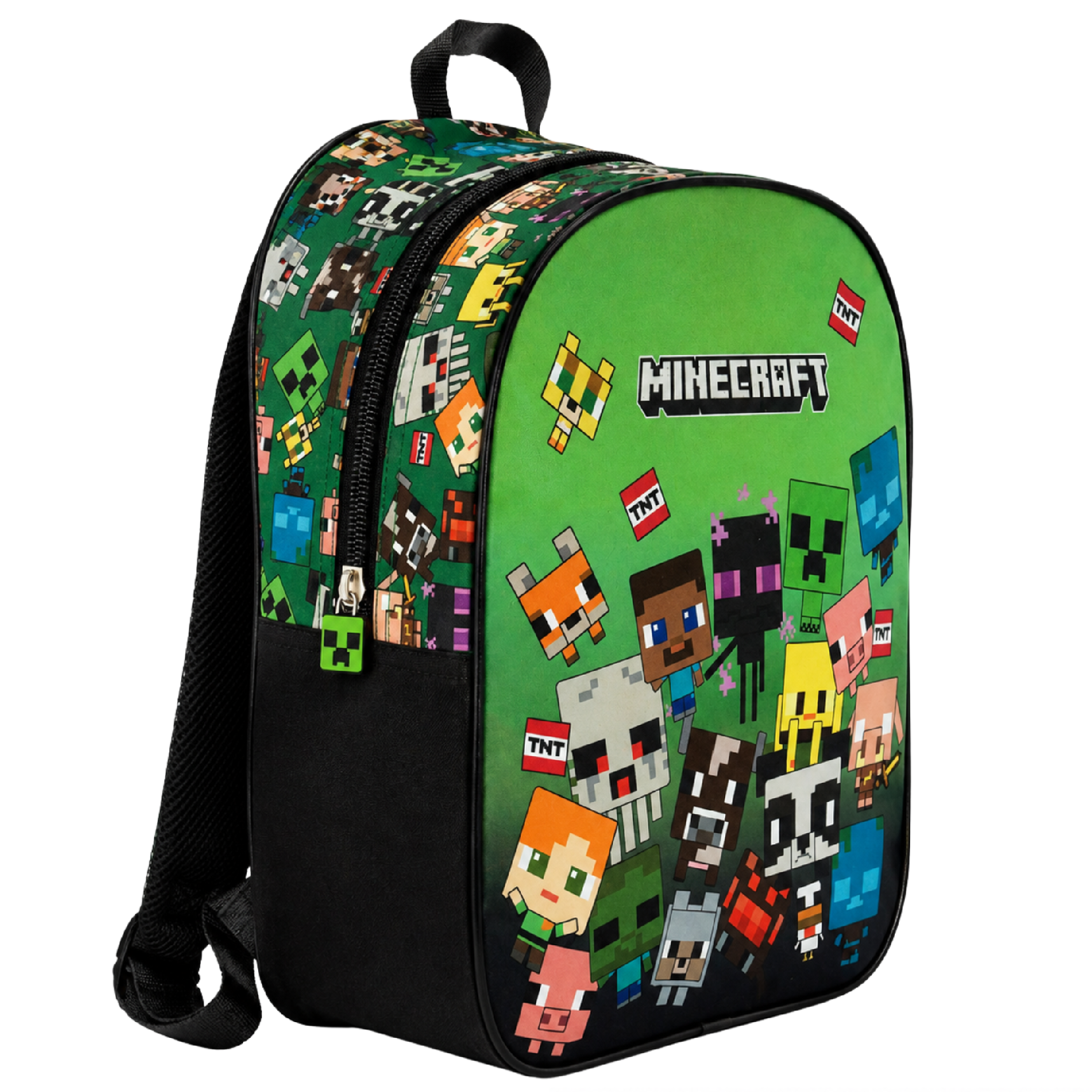 Batoh Minecraft - zelený 26 cm