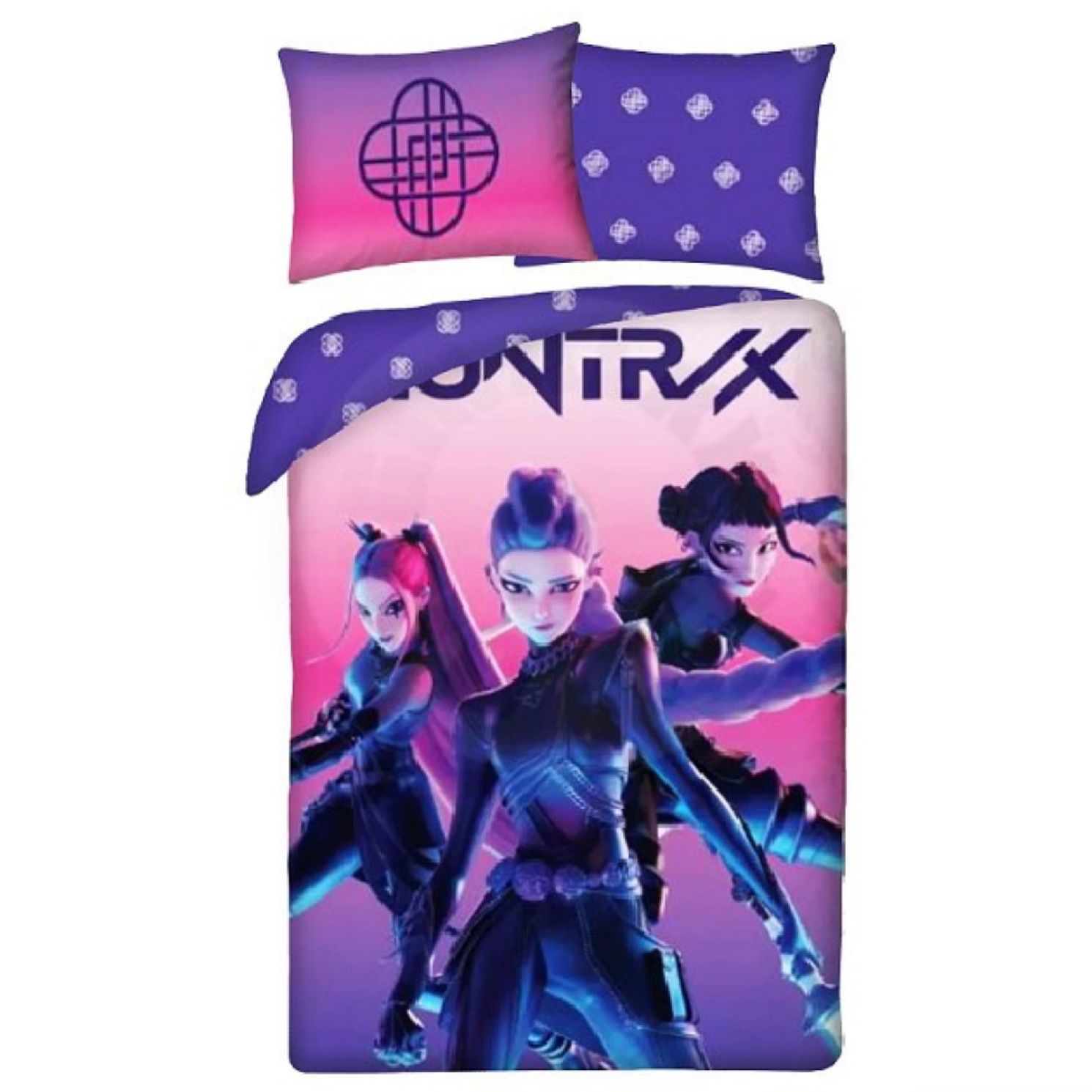 Bavlněné povlečení K-Pop Demon Hunters Huntrix – 140 × 200 cm