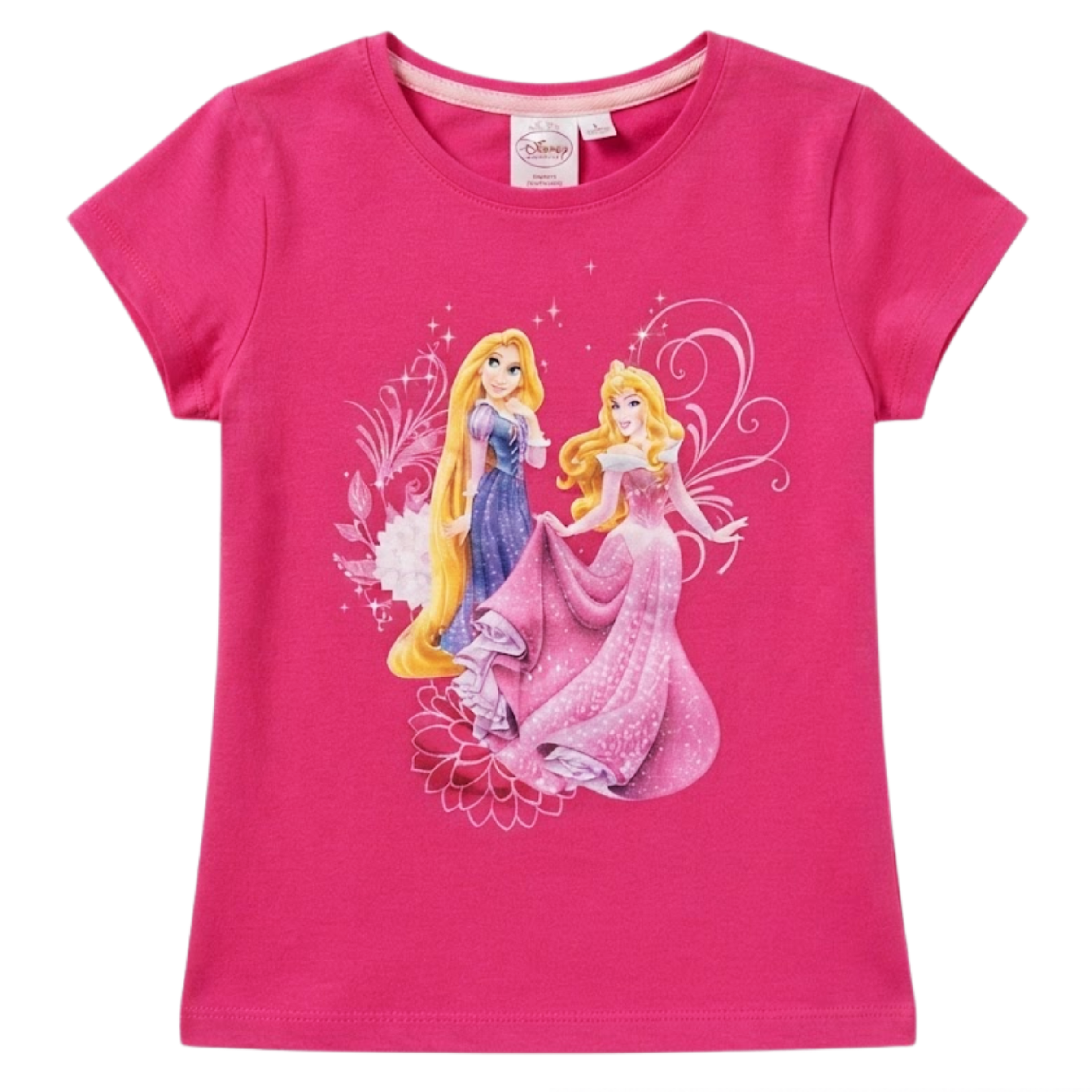 Tričko Disney Princezny – malinové