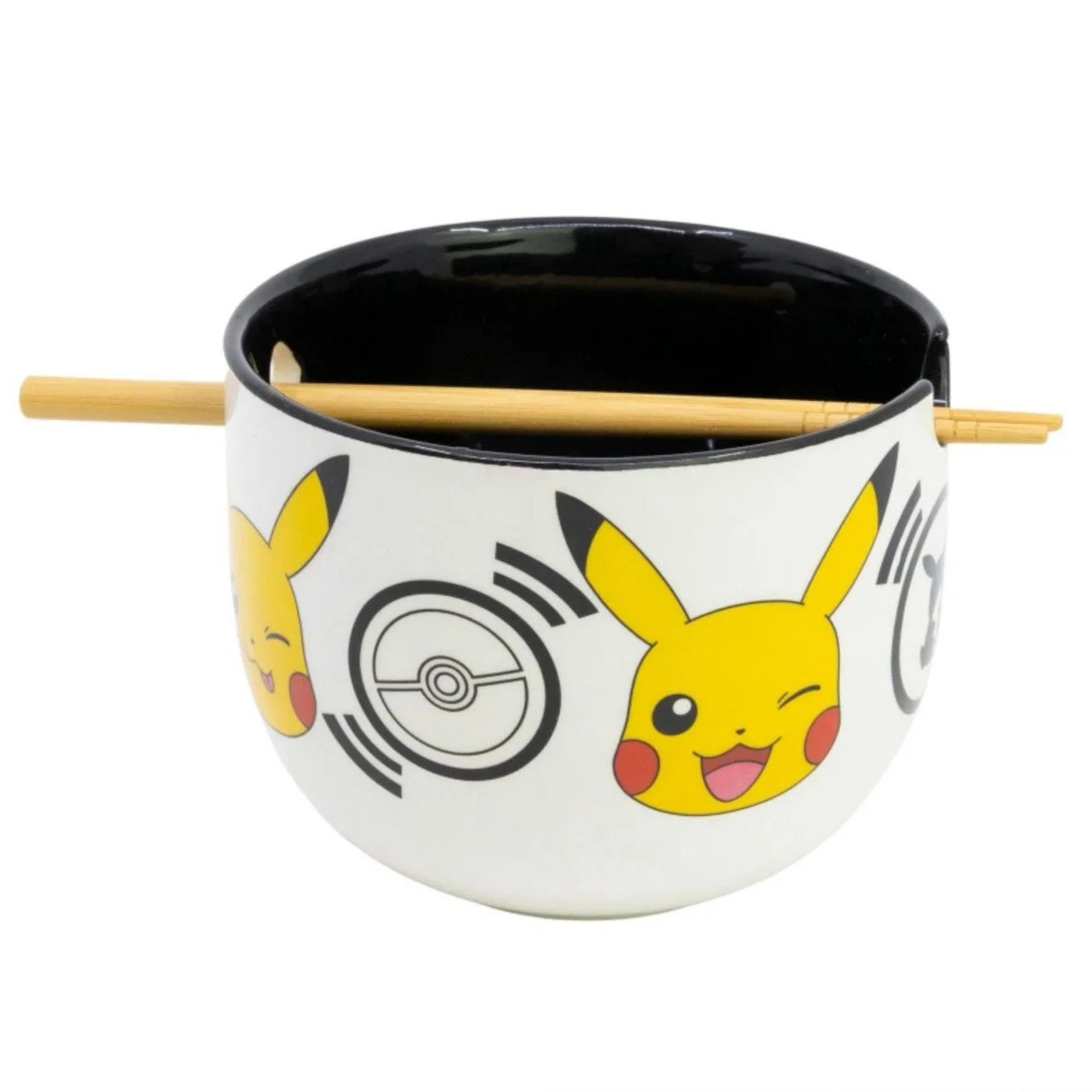 Keramická miska Pokemon Pokémon Pikachu s hůlkami – ramen bowl