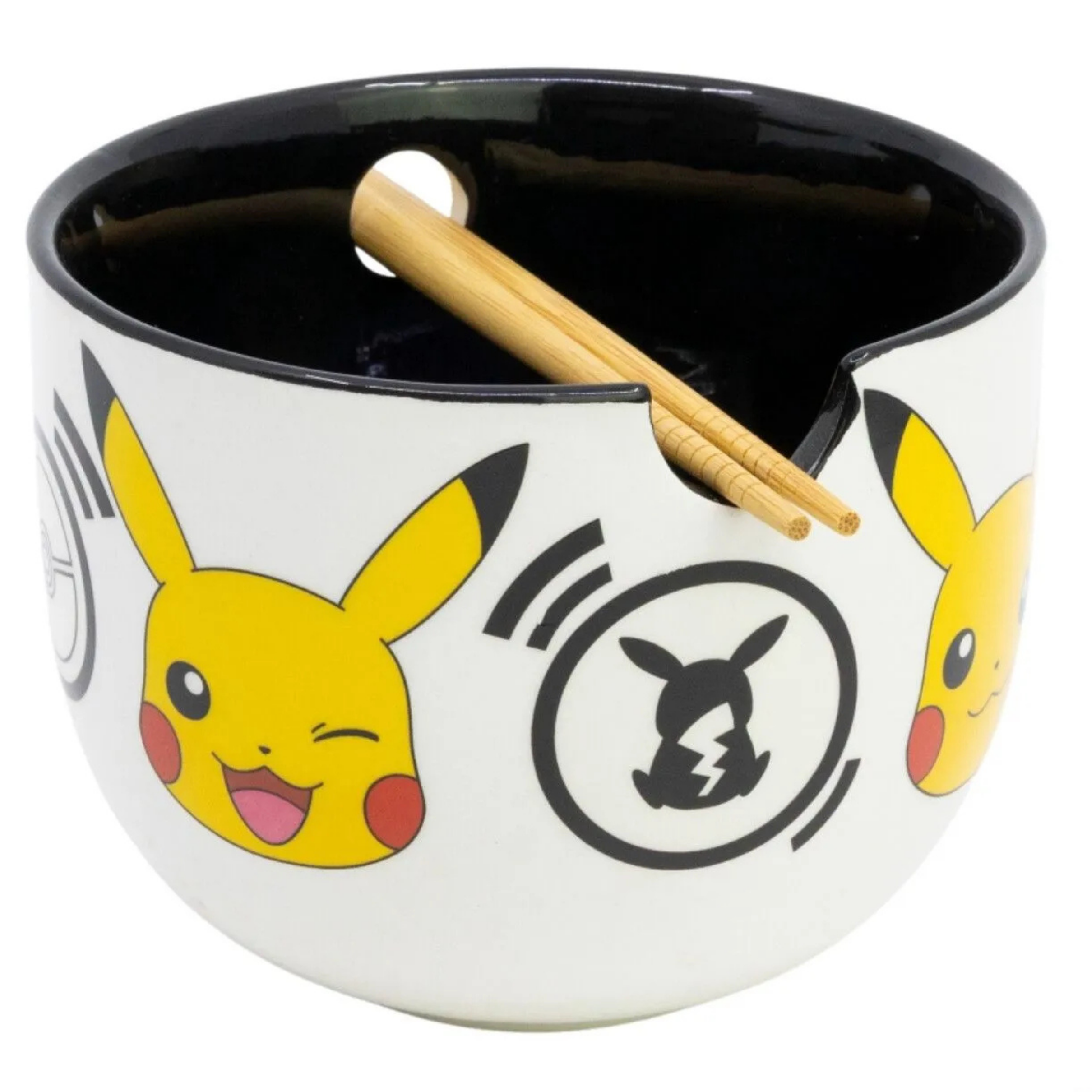Keramická miska Pokemon Pokémon Pikachu s hůlkami – ramen bowl