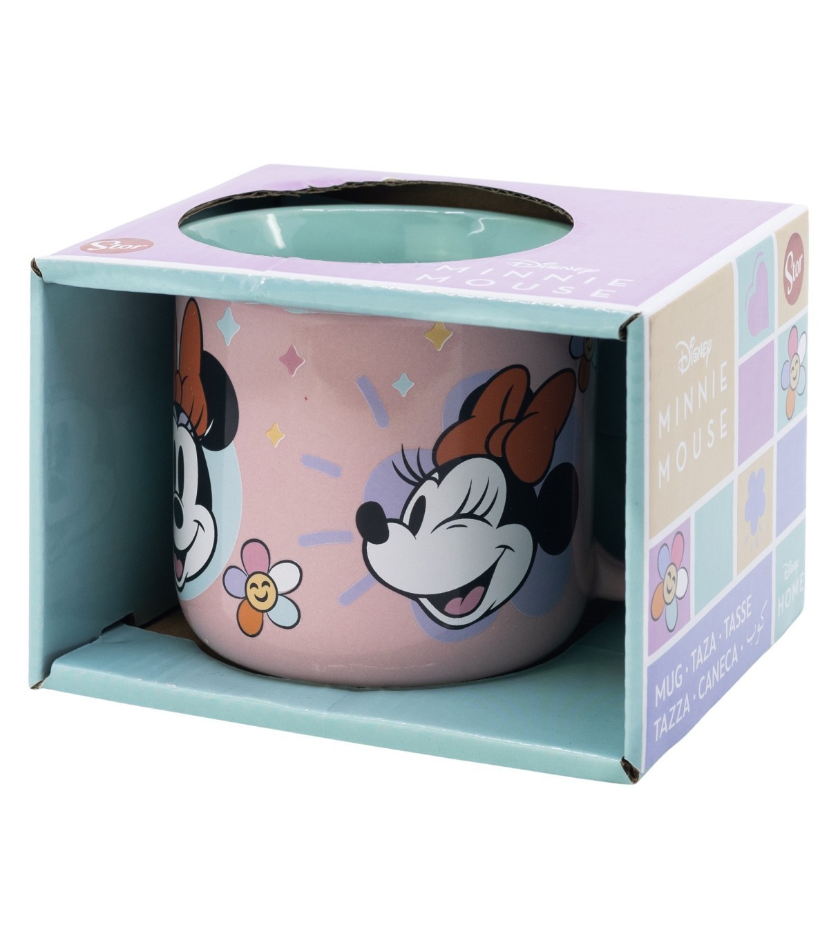 Keramický hrnek Disney Minnie Mouse – růžový 355 ml