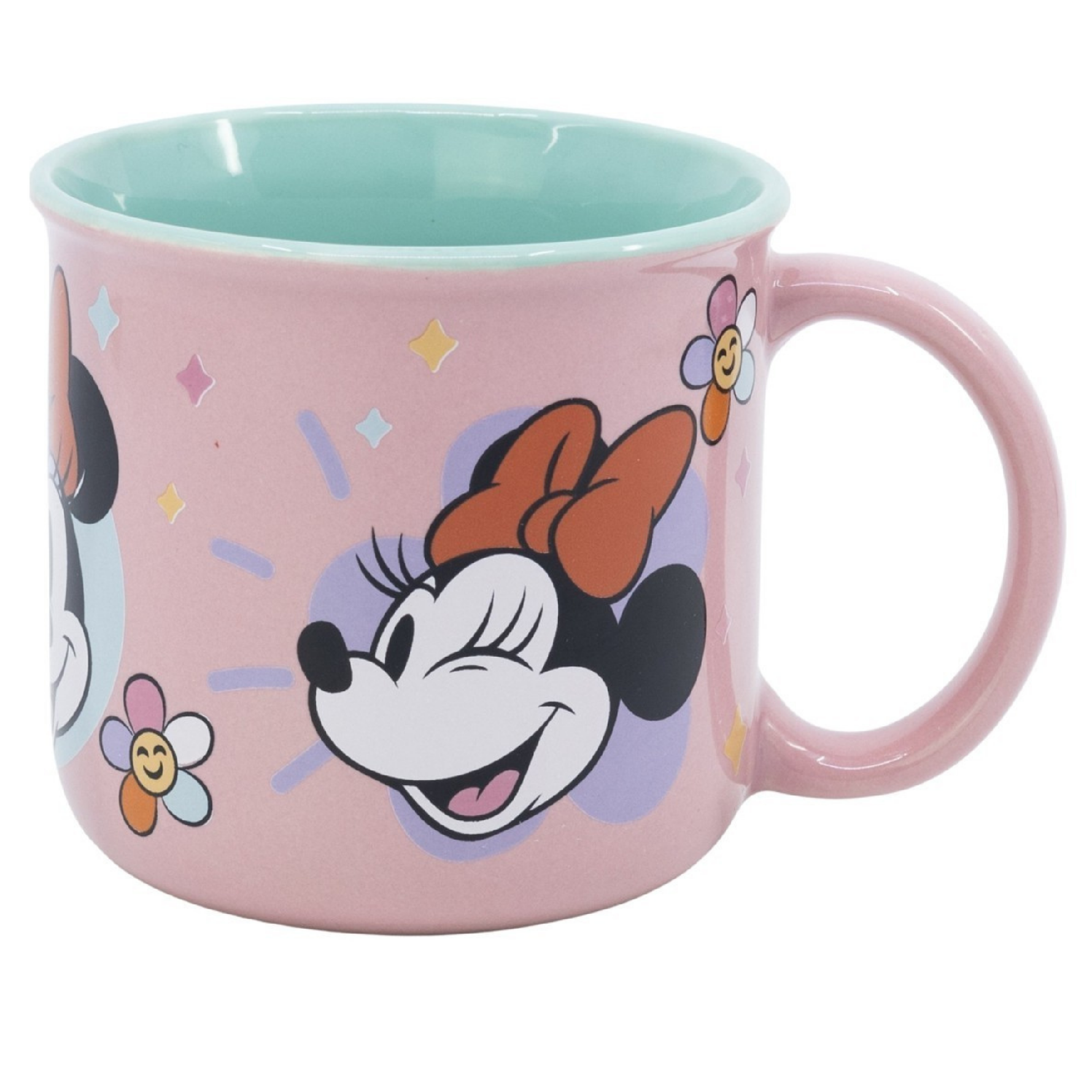 Keramický hrnek Disney Minnie Mouse – růžový 355 ml