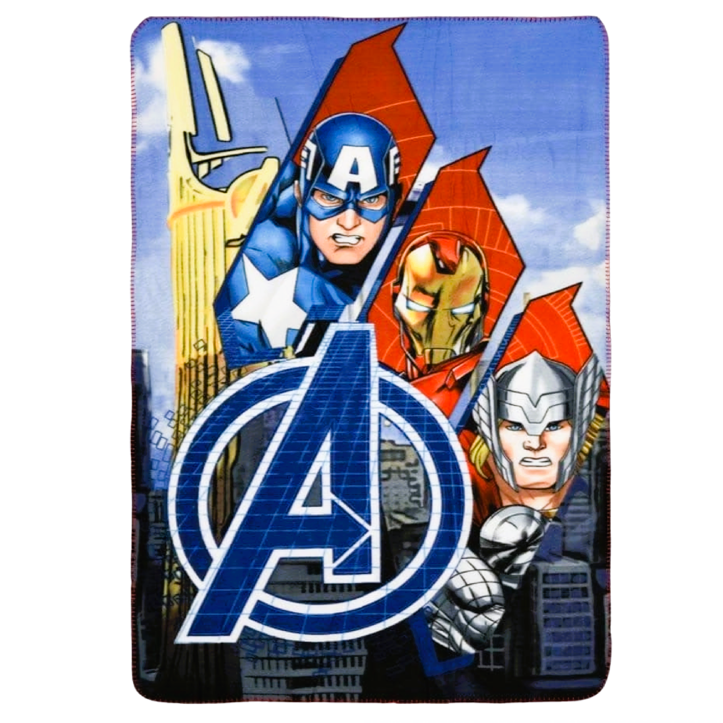 Dětská flísová deka Avengers – 100 × 150 cm