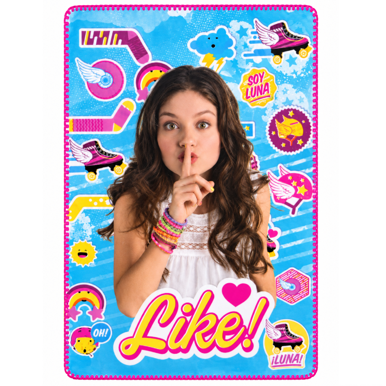 Flísová deka Soy Luna – 100 × 150 cm