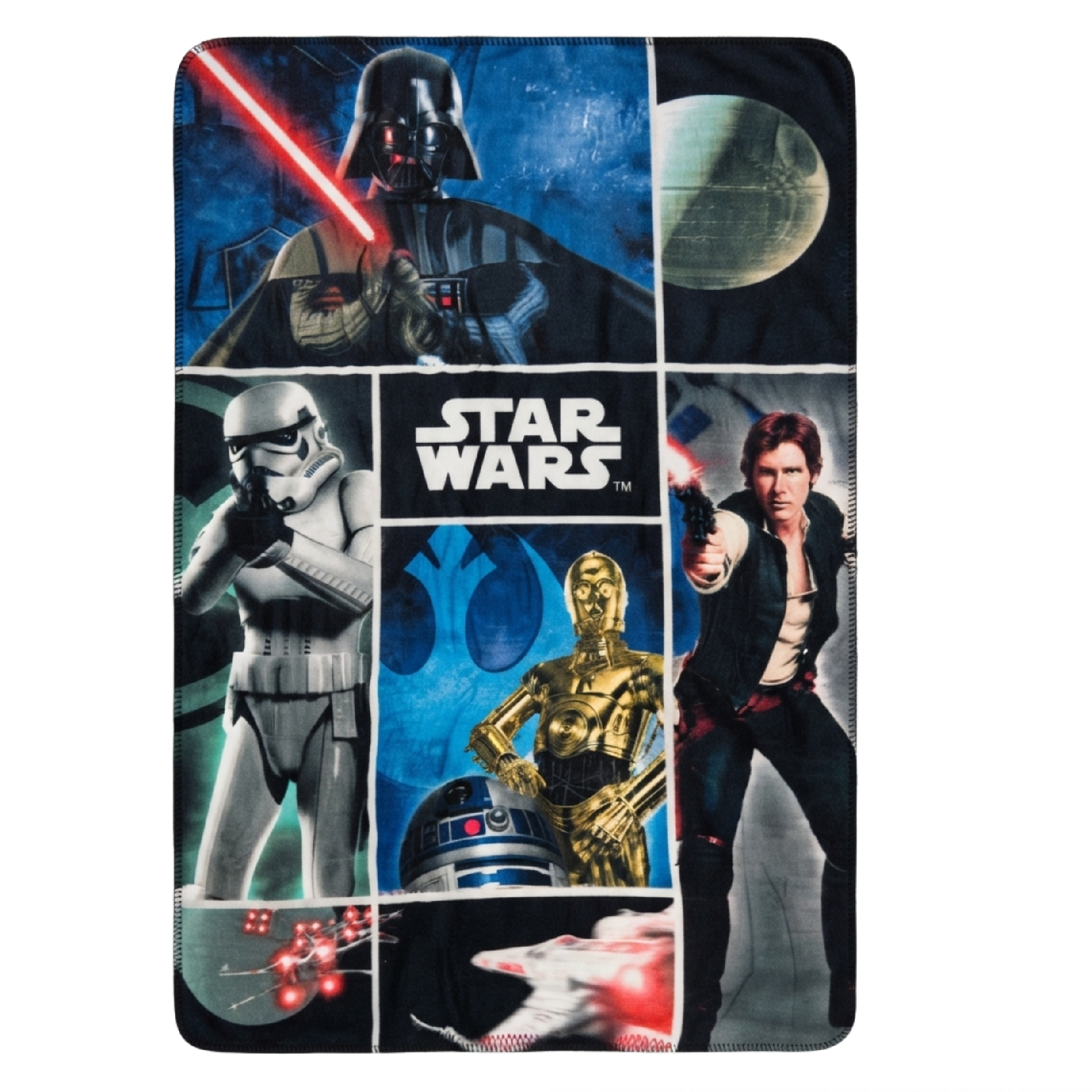 Flísová deka Star Wars – 100 × 150 cm