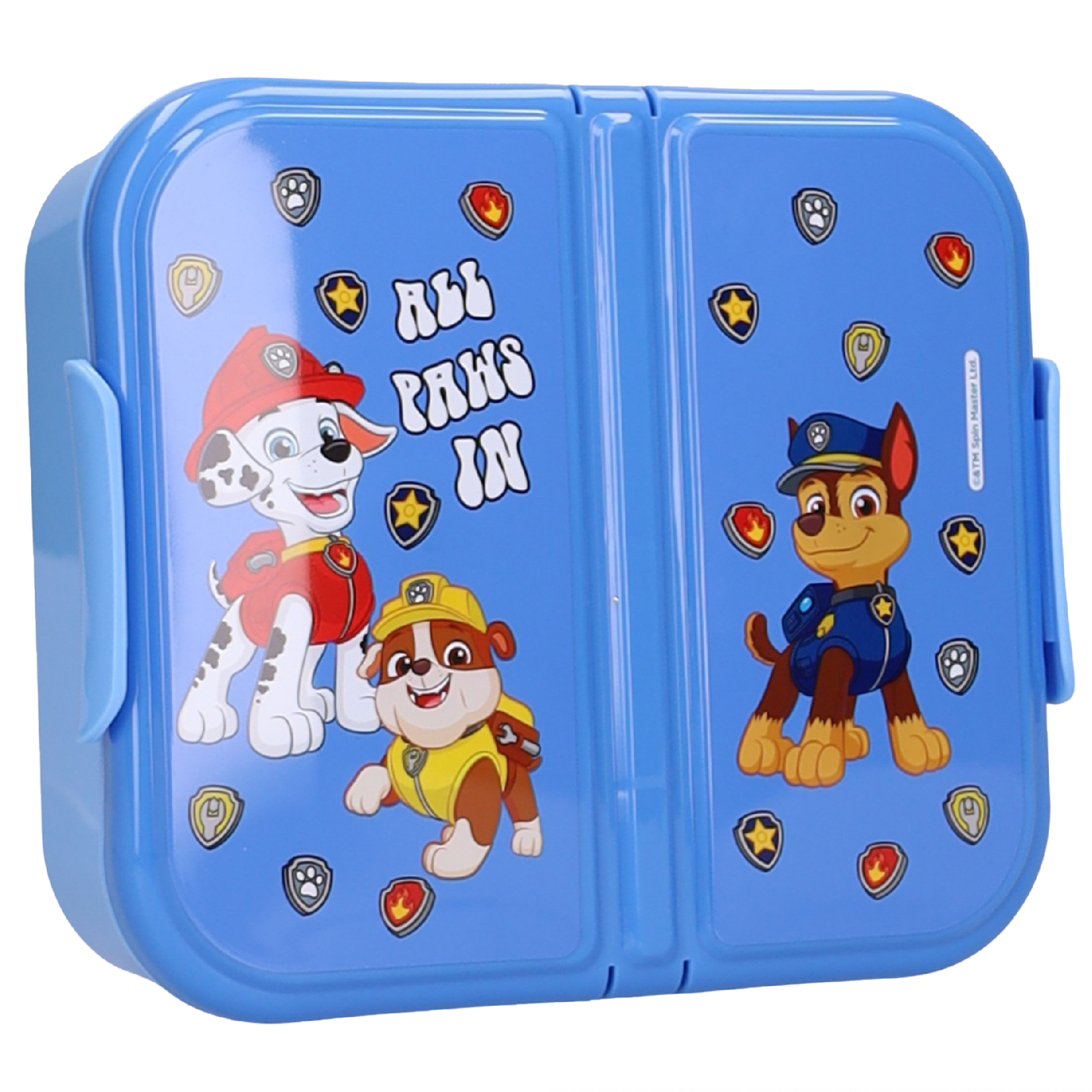 Tříkomorový svačinový box Tlapková patrola Eat Yum Repeat