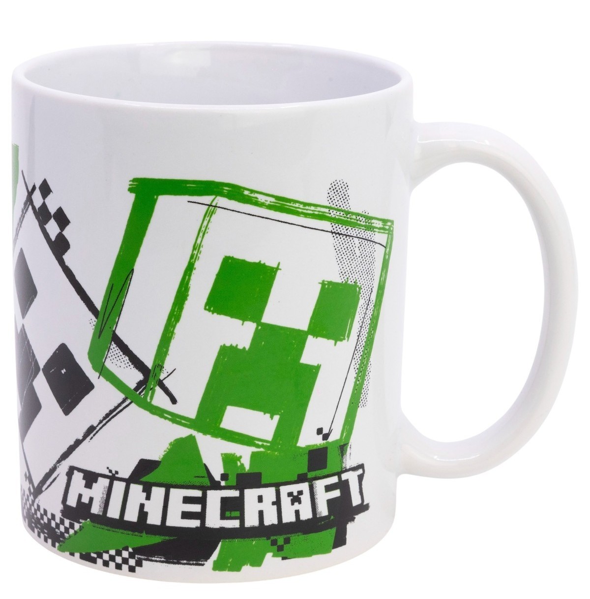 Keramický hrnek Minecraft Iconic Mono – 325 ml