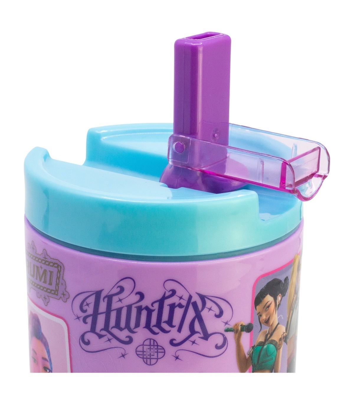 Plastový hrnek K-Pop Demon Hunters HUNTR/X s víčkem – 530 ml
