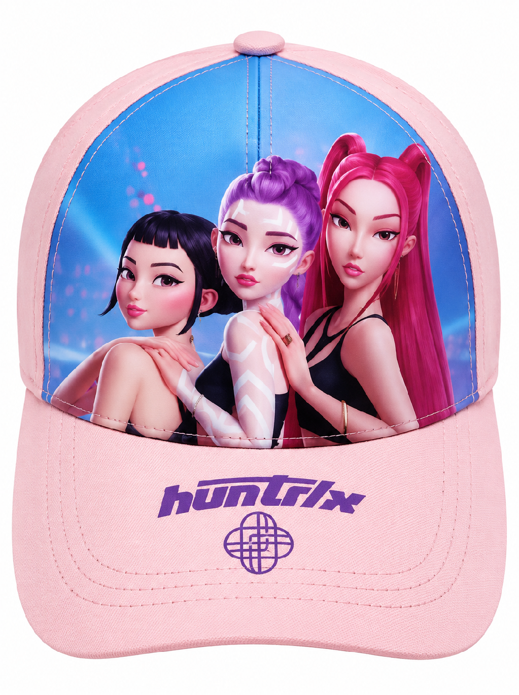 Kšiltovka K-Pop Demon Hunters HUNTR/X – růžová velikost 54/56