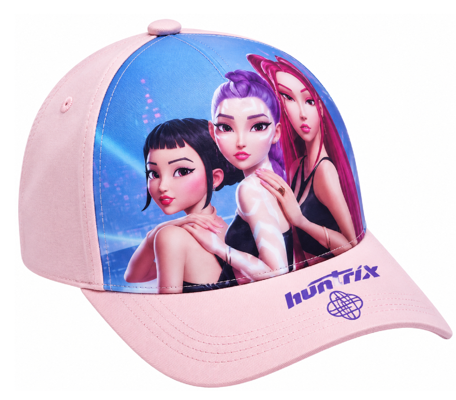 Kšiltovka K-Pop Demon Hunters HUNTR/X – růžová velikost 54/56