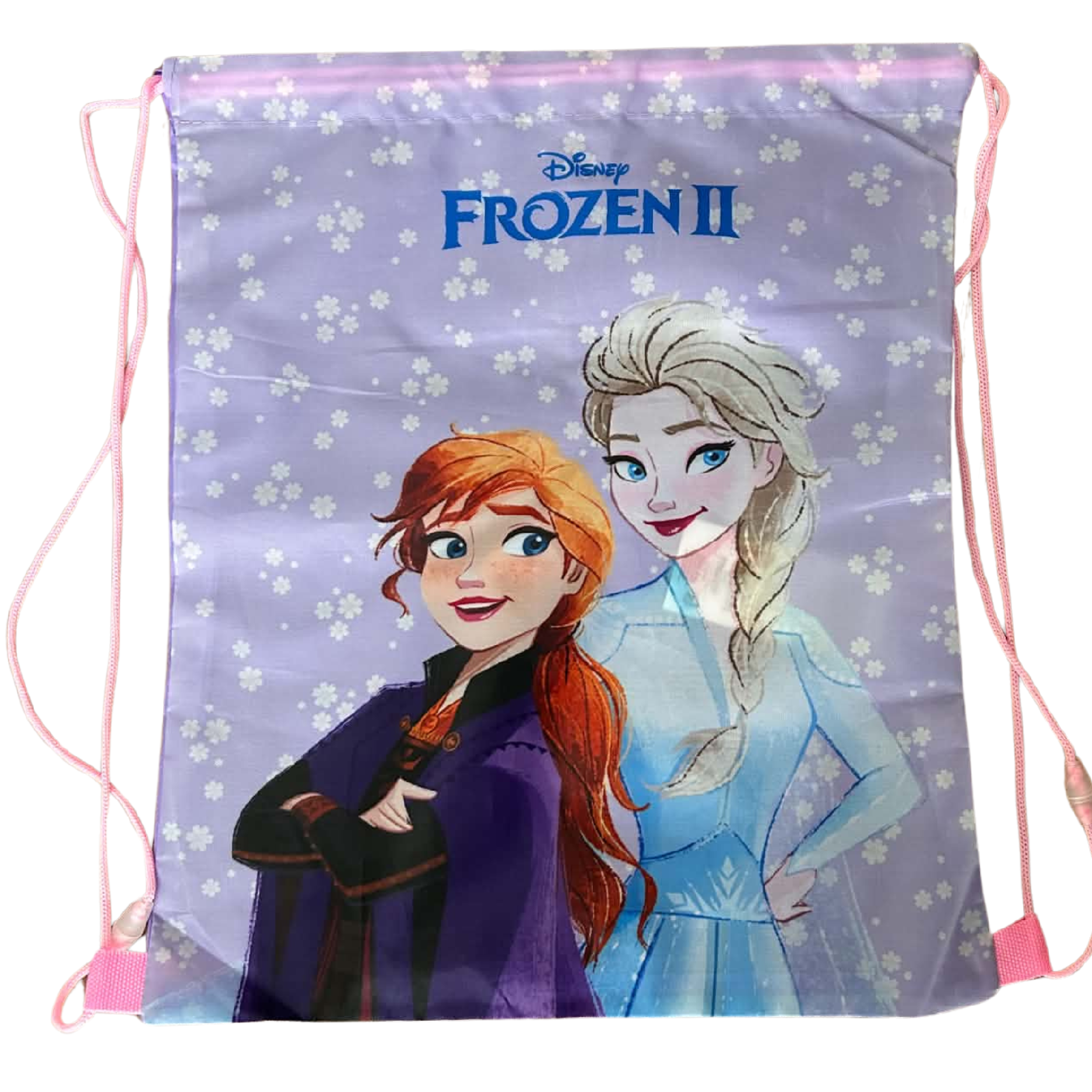 Vak na záda Frozen II – 40 × 35 cm, fialový
