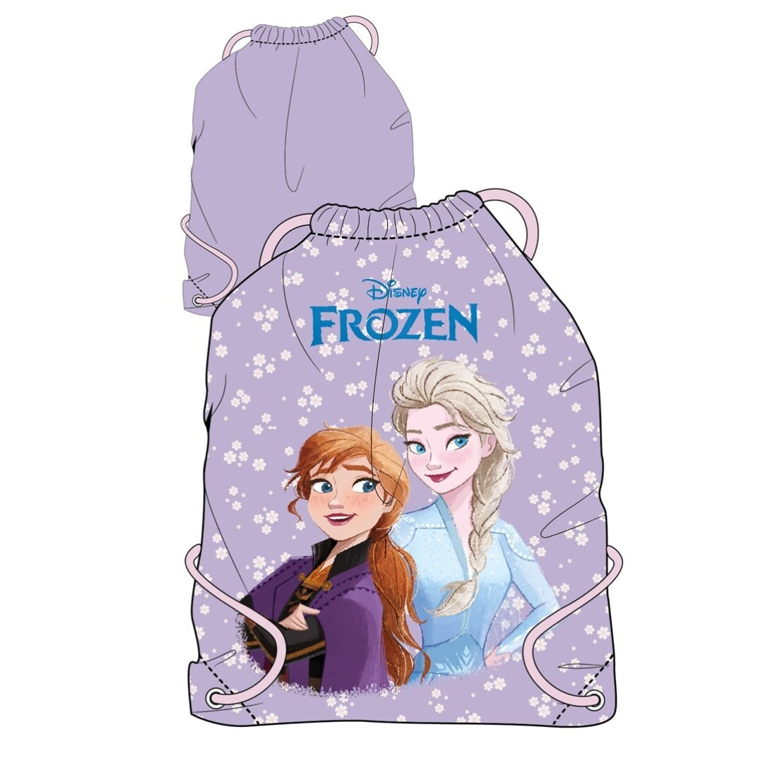Vak na záda Frozen II – 40 × 35 cm, fialový