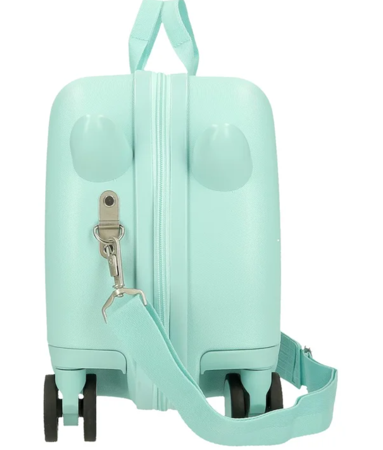 Odrážecí kufr Happy Pets Sovička tyrkysový – 45 cm, 24,6 l