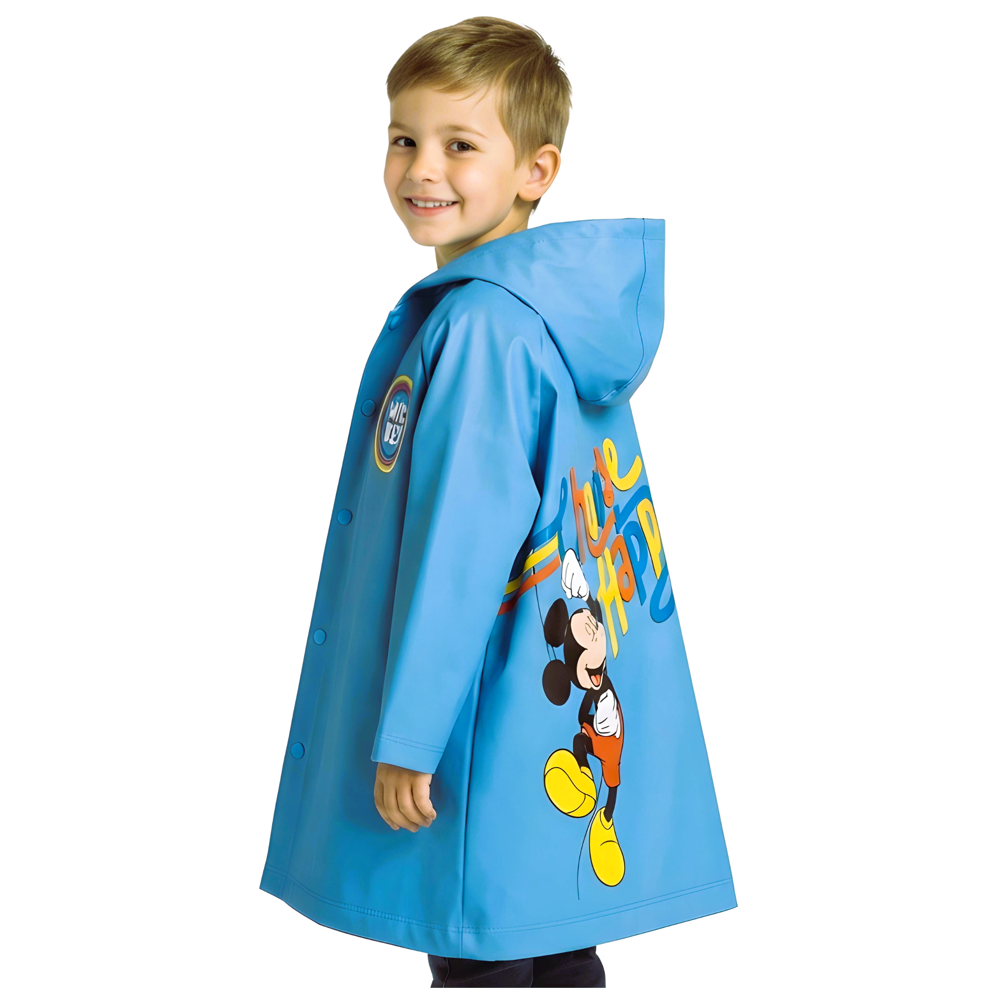 Pláštěnka Mickey Mouse světle modrá
