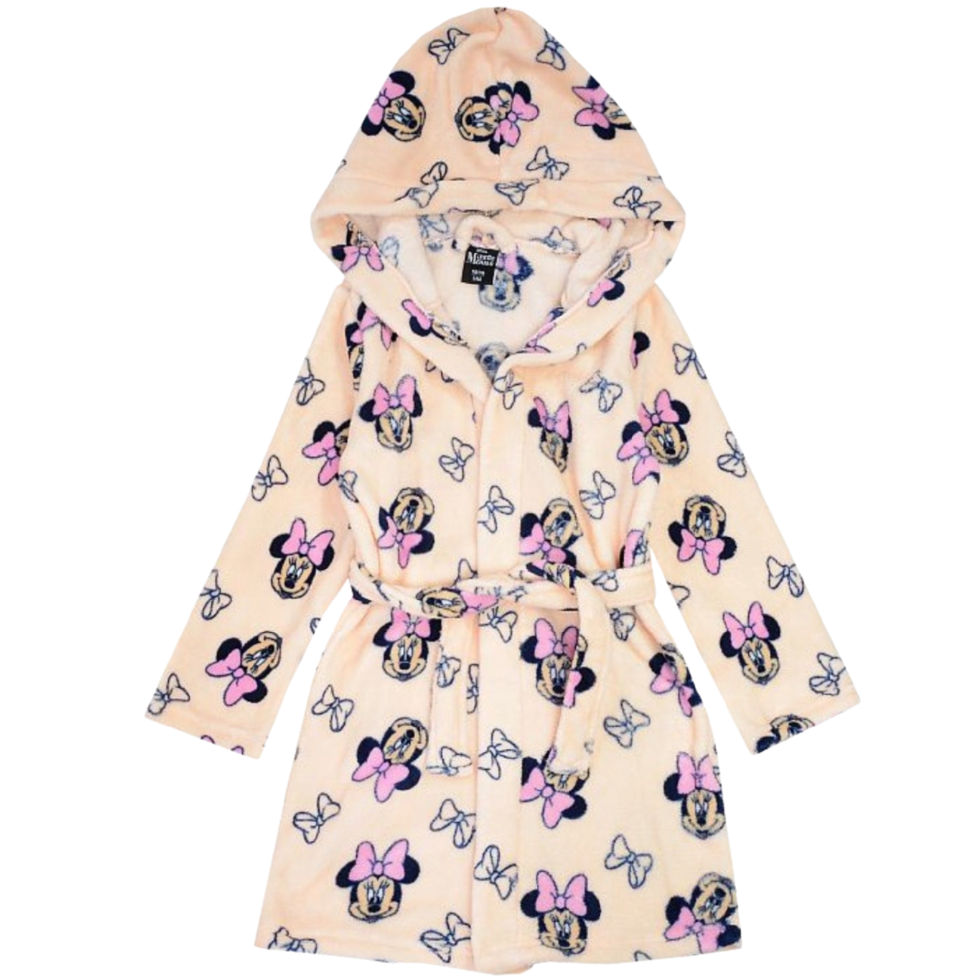Župan Minnie Mouse růžovo-krémový