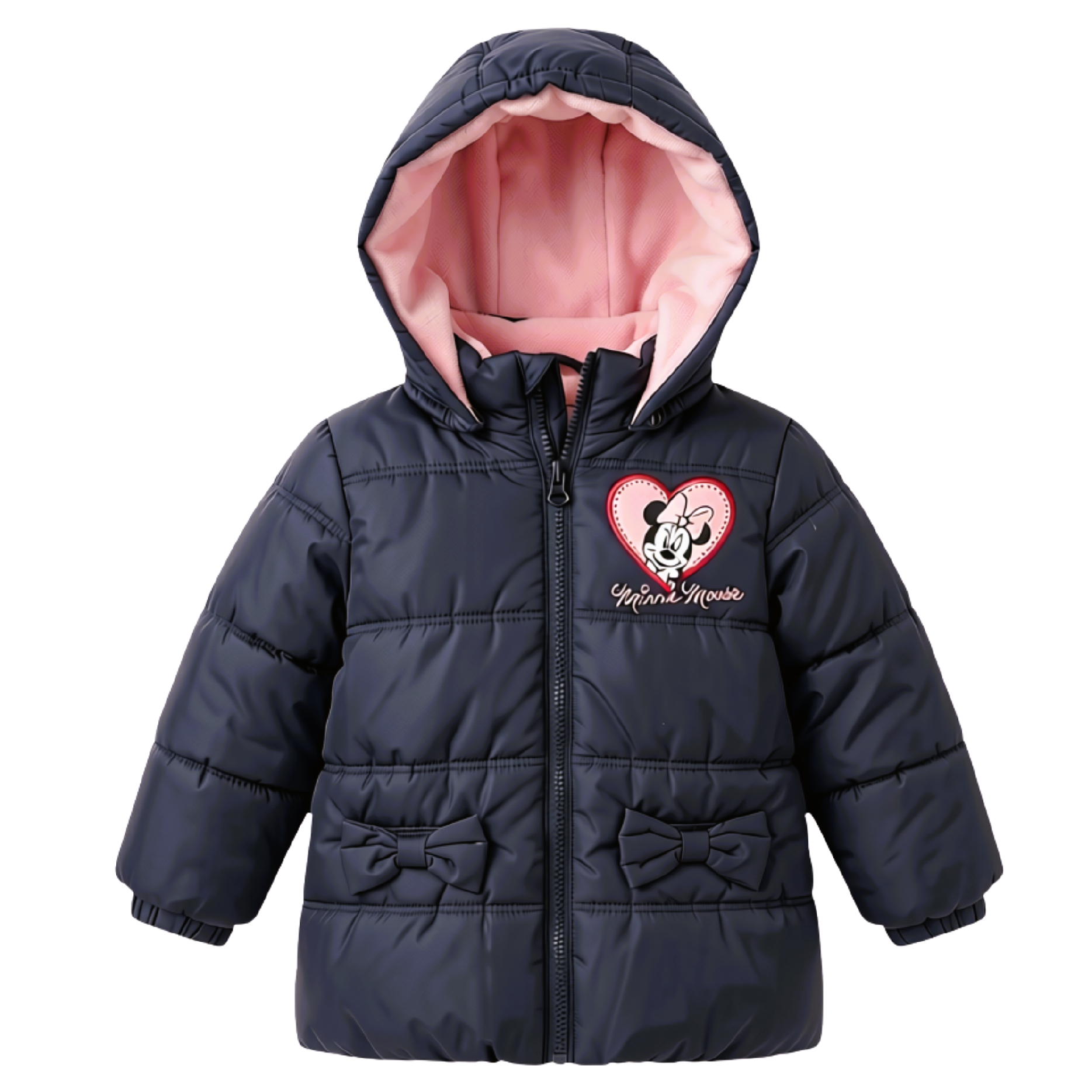 Zimní bunda Minnie Mouse antracitová