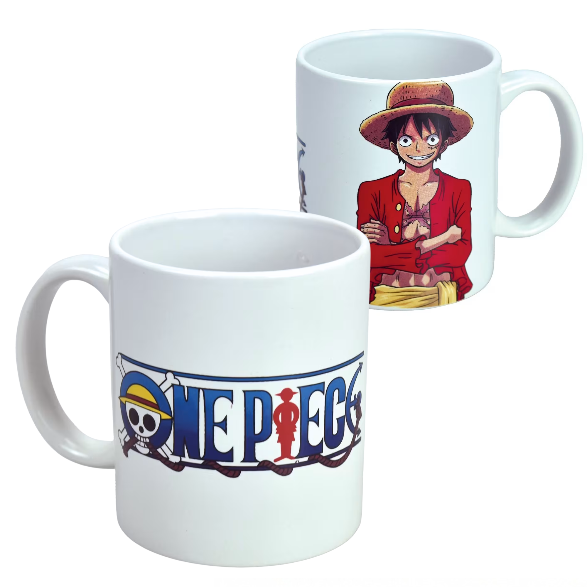 Keramický hrnek One Piece Luffy bílý – 325 ml
